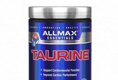 Amazon.ca: ALLMAX Taurine Powder, Unflavored, 400 g, 133 Servings $18.74 $4.69 per g($4.69 /100 g)
