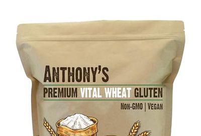 Anthony's Vital Wheat Gluten Powder, Non GMO, Vegan, High Protein, 1.81 Kilogram (Pack of 1)