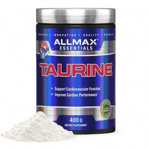 ALLMAX Taurine Powder, Unflavored, 400 g, 133 Servings