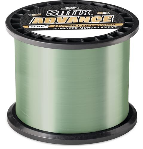 Sufix Advance Monofilament 8 Lb Lo-vis Green 300 Yd Sufix Advance Monofilament 8 Lb Lo-vis Green 300 Yd