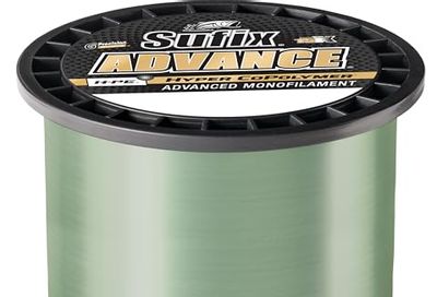 Sufix Advance Monofilament 8 Lb Lo-vis Green 300 Yd