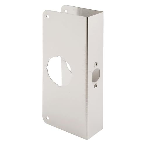 Prime-Line Products U 9588 9-Inch 1-3/4-Inch Thick by 2-3/4-Inch Backset 2-1/8-Inch Bore Door Rein Forcer, Stainless Steel Prime-Line Products U 9588 9-Inch 1-3/4-Inch Thick by 2-3/4-Inch Backset 2-1/8-Inch Bore Door Rein Forcer, Stainless Steel