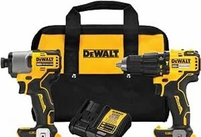 Amazon.ca: DEWALT 20V MAX Hammer Drill/Impact Driver Cordless Tool Kit, Brushless Motor, Variable Speed (DCK228D2) $199.99