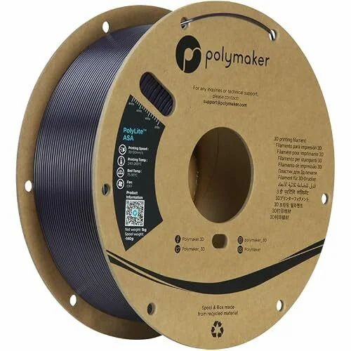 Amazon.ca: Polymaker ASA 1kg Spools on sale - lowest price 20.58, other colours ~$25 Amazon.ca: Polymaker ASA 1kg Spools on sale - lowest price 20.58, other colours ~$25