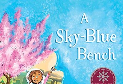 A Sky-Blue Bench
