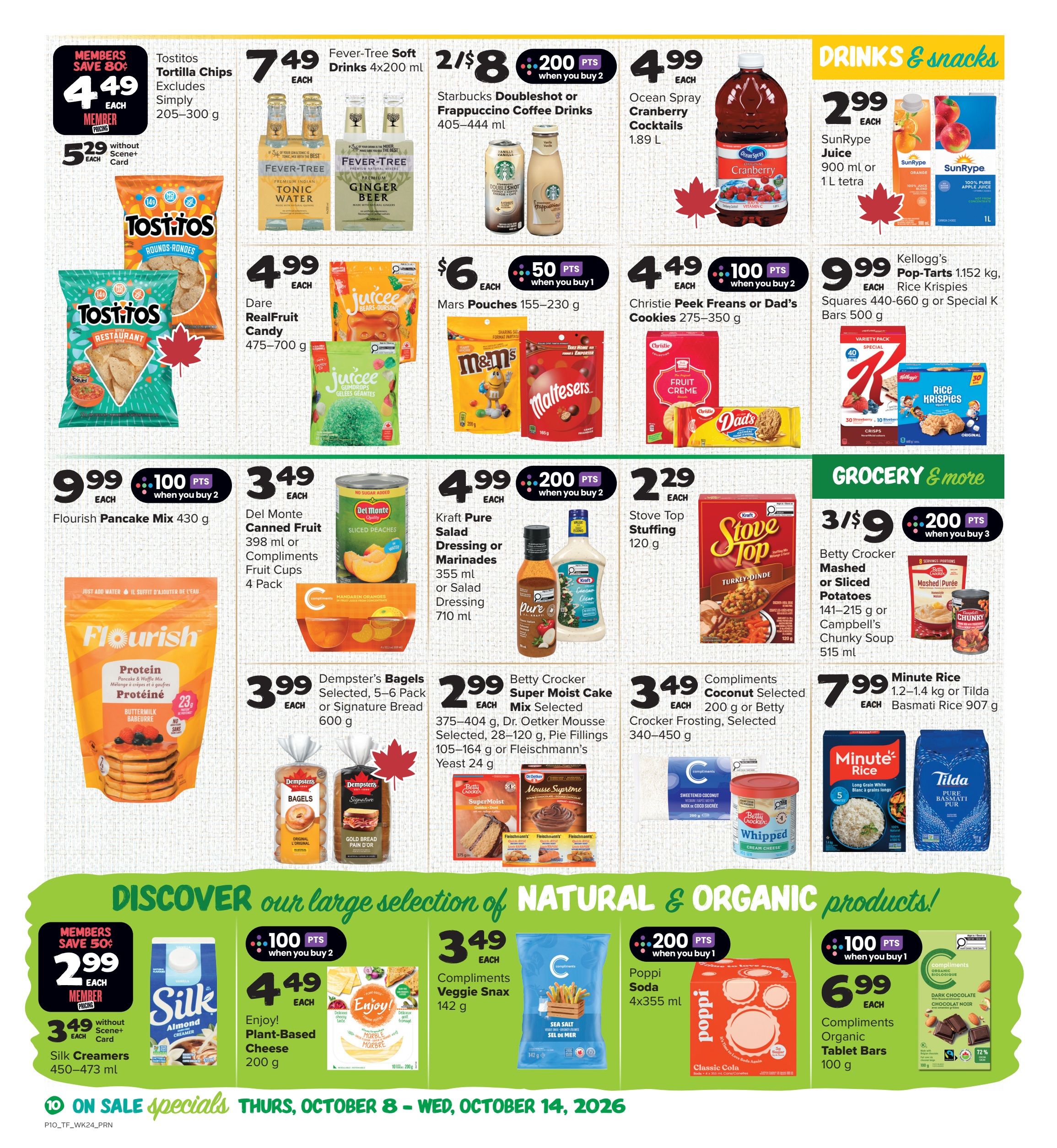 Thrifty Foods Flyer October 8 to 14