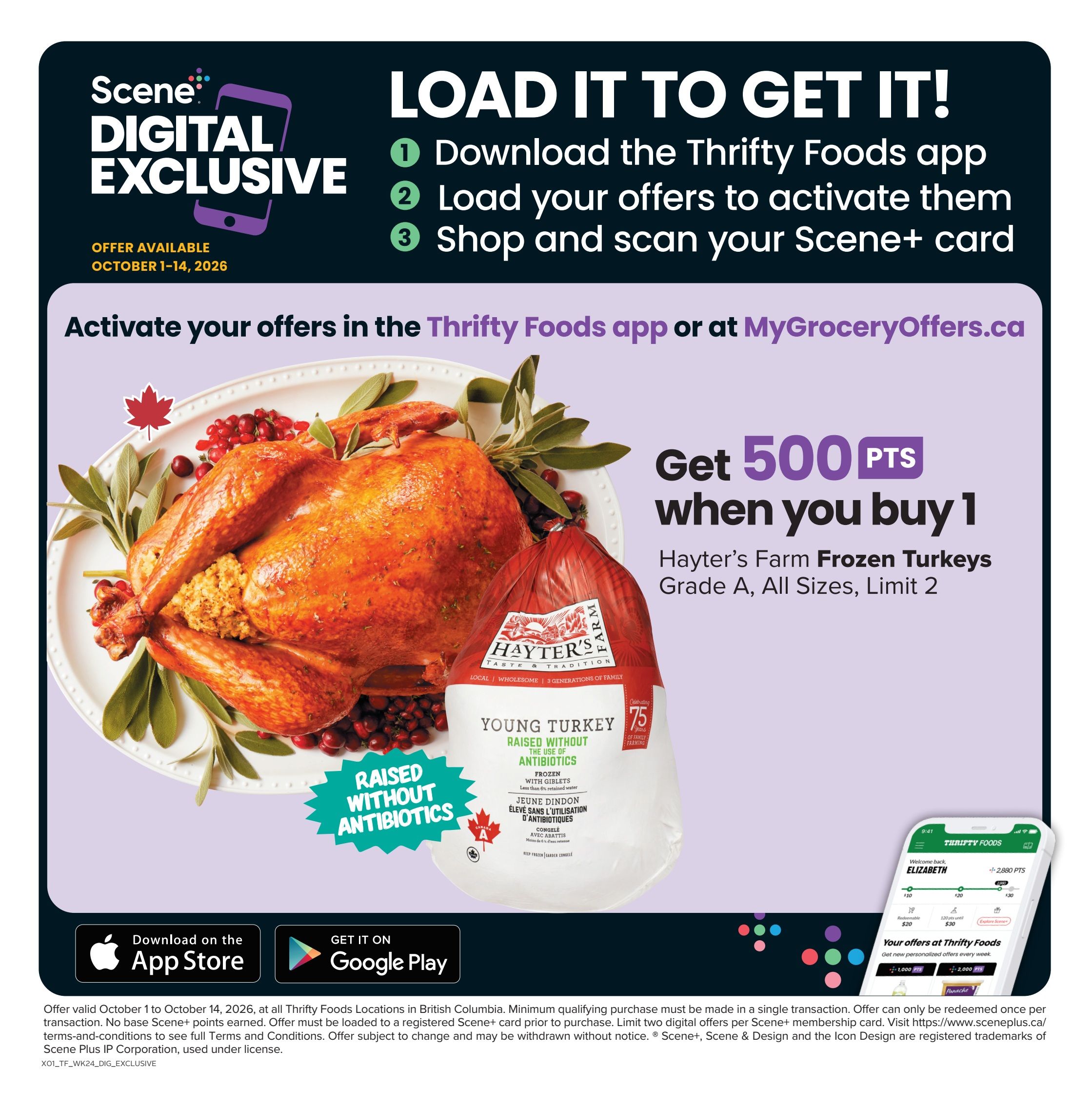 Thrifty Foods Flyer October 8 to 14