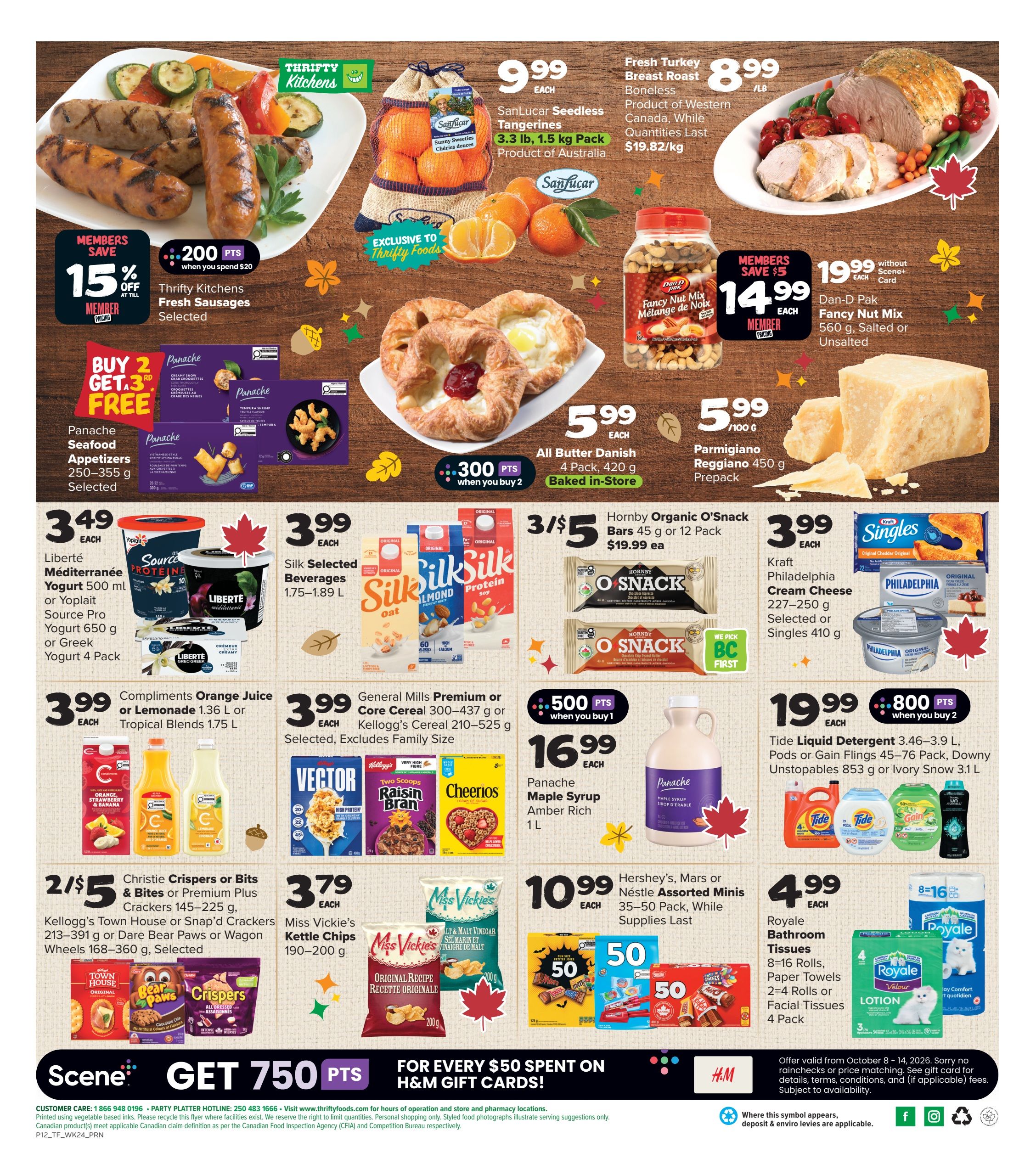 Thrifty Foods Flyer October 8 to 14