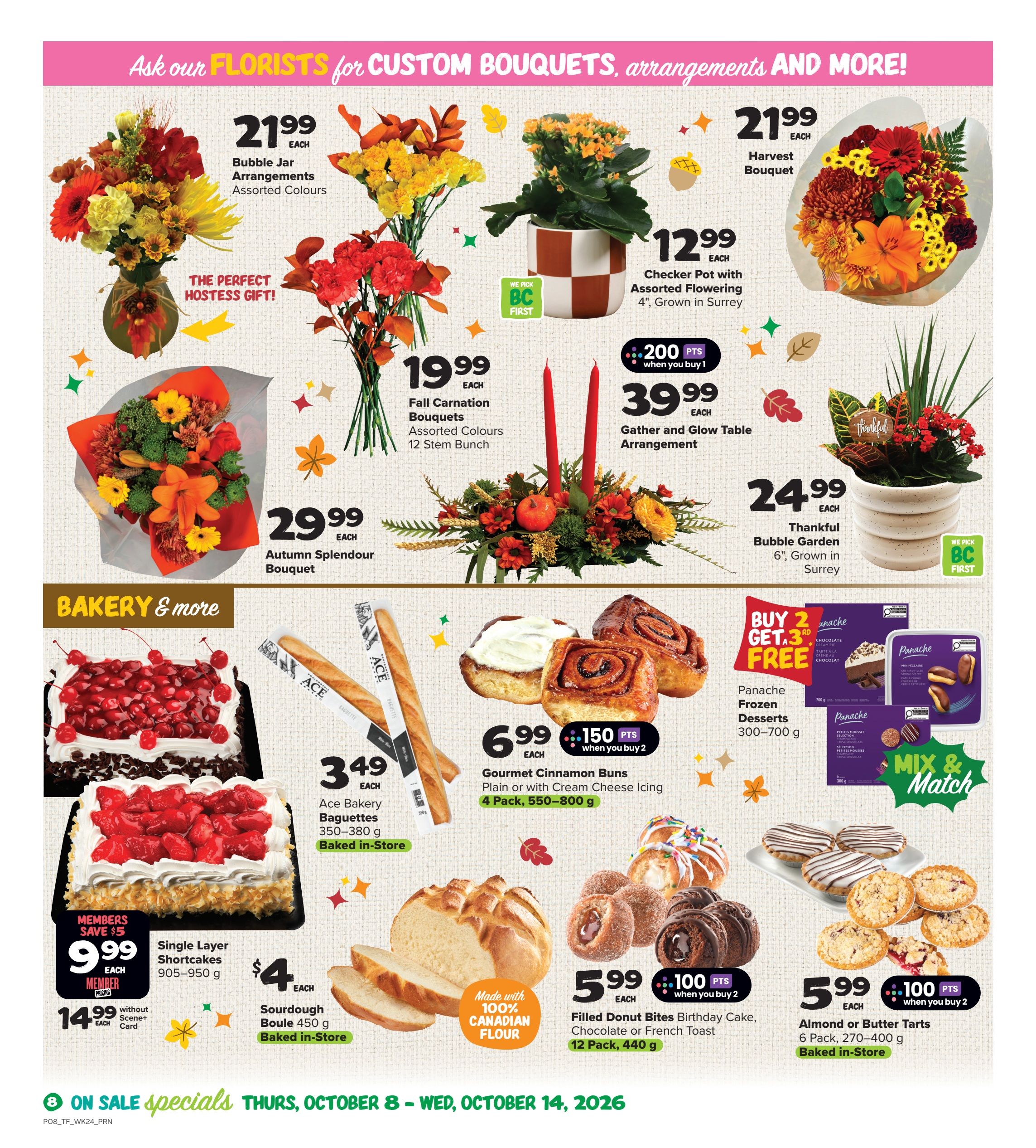 Thrifty Foods Flyer October 8 to 14