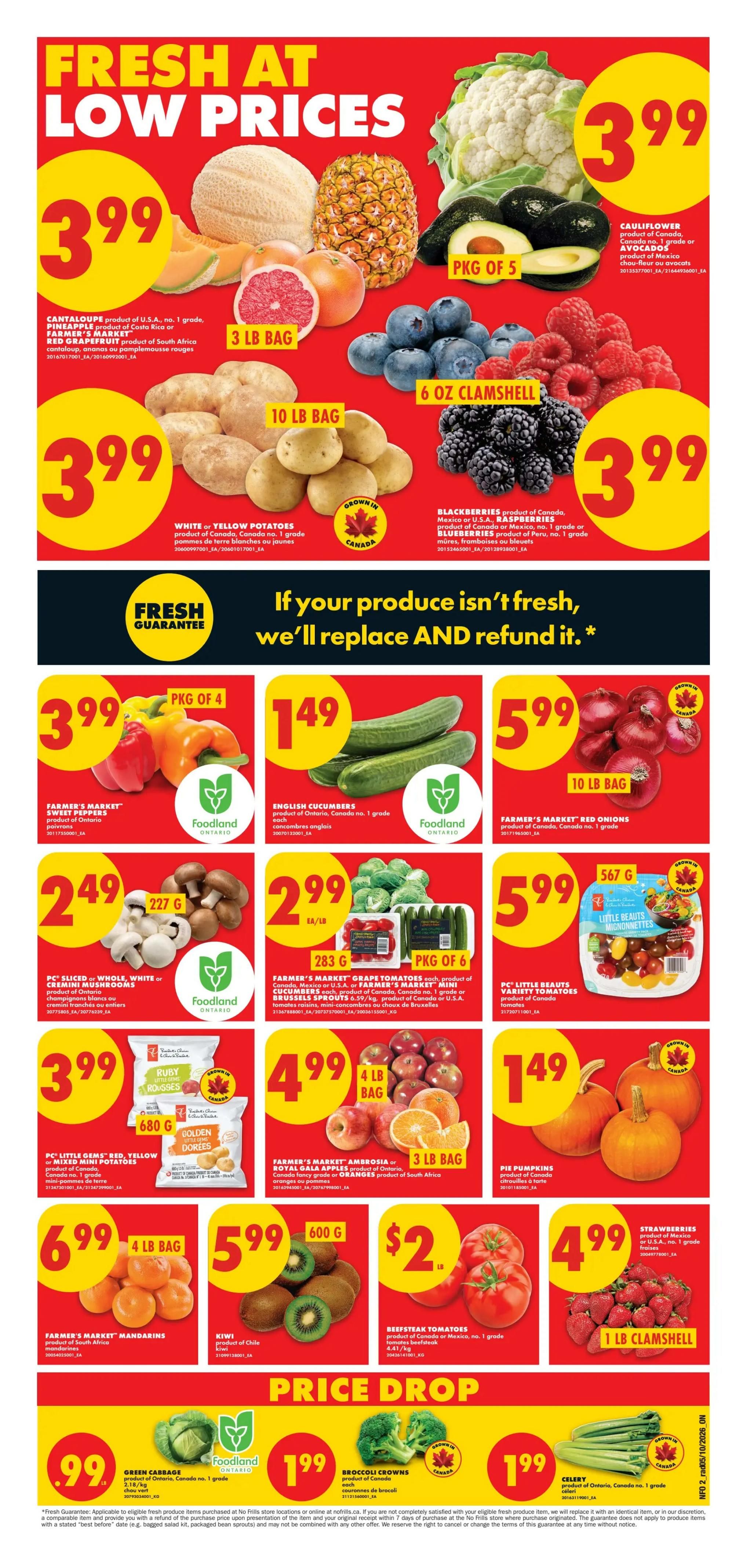 No Frills (ON) Flyer October 8 to 14