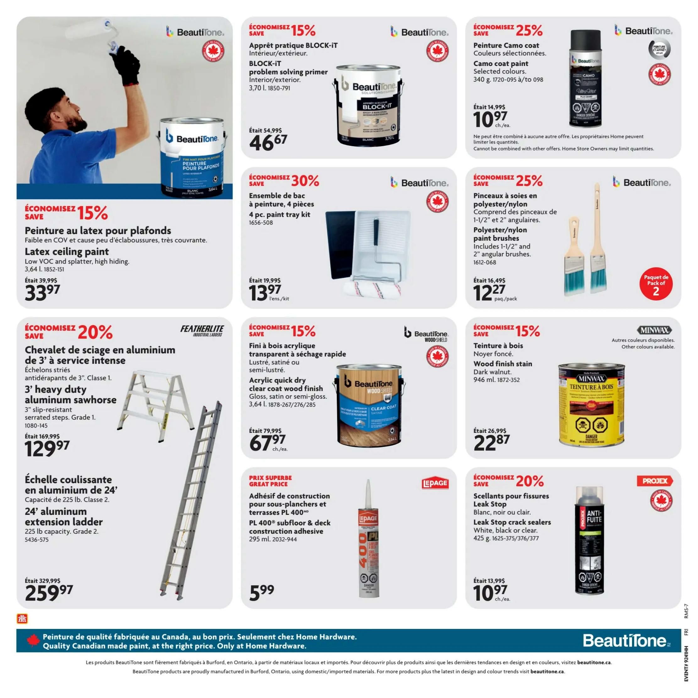 Home Hardware (QC) Flyer October 8 to 21