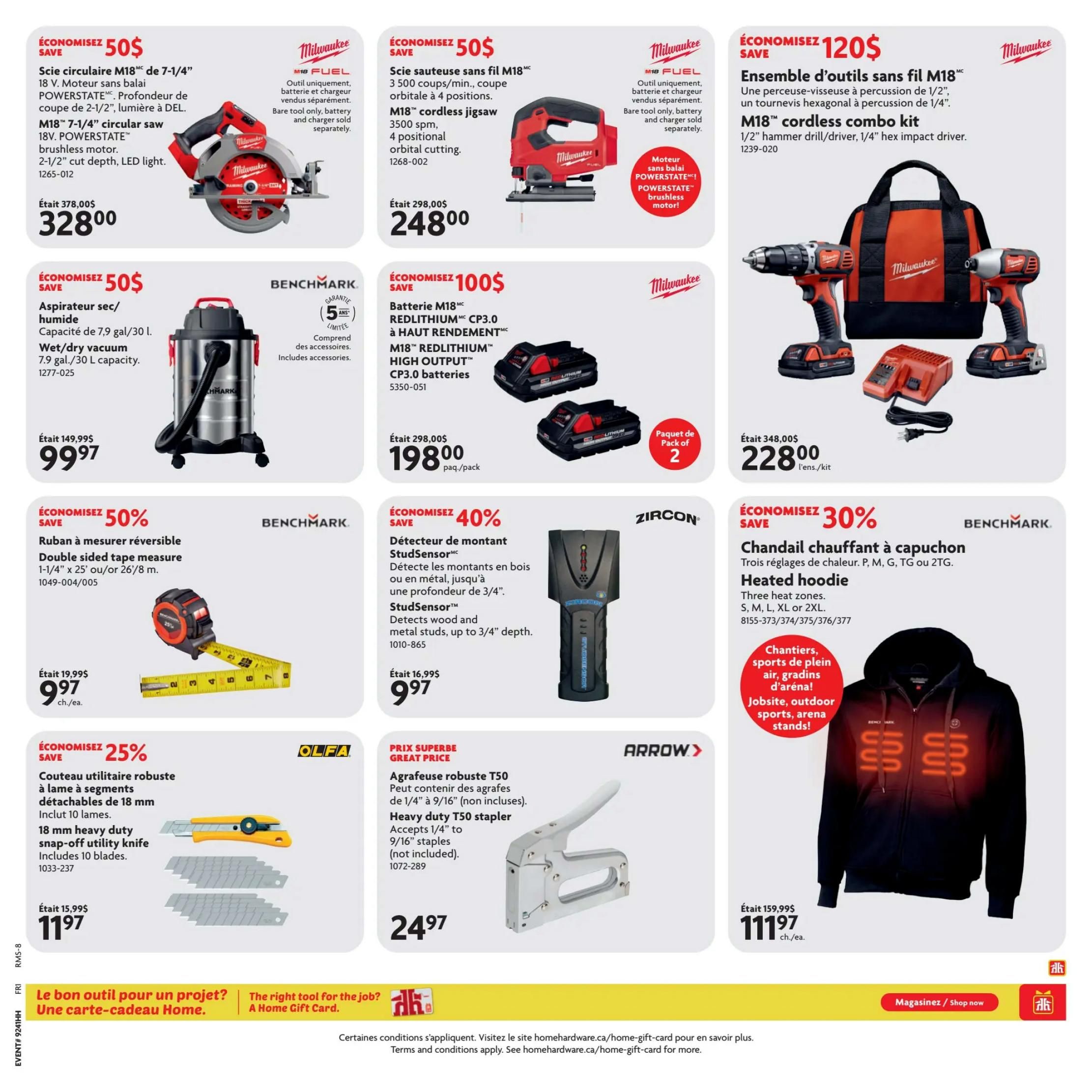 Home Hardware (QC) Flyer October 8 to 21