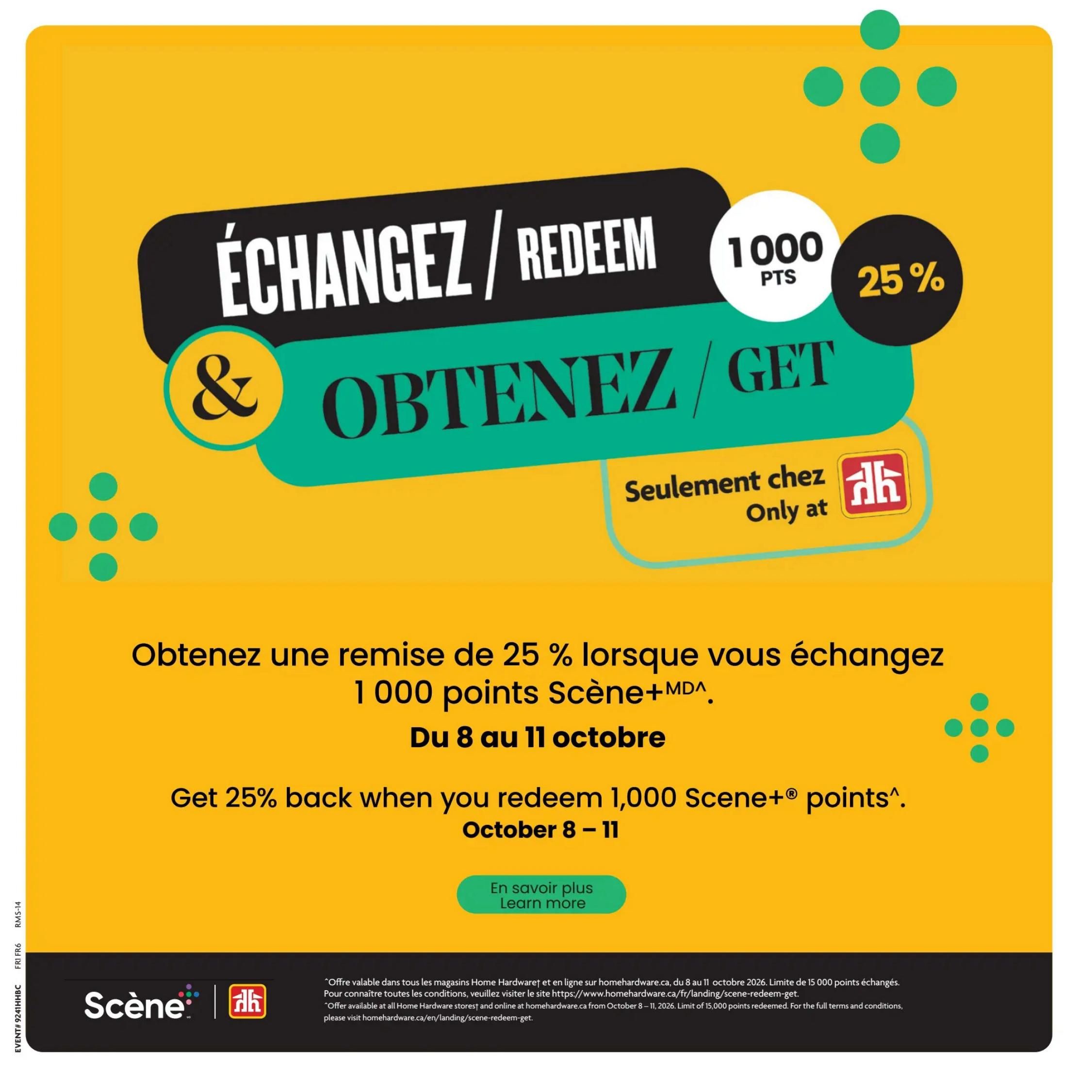 Home Hardware (QC) Flyer October 8 to 21
