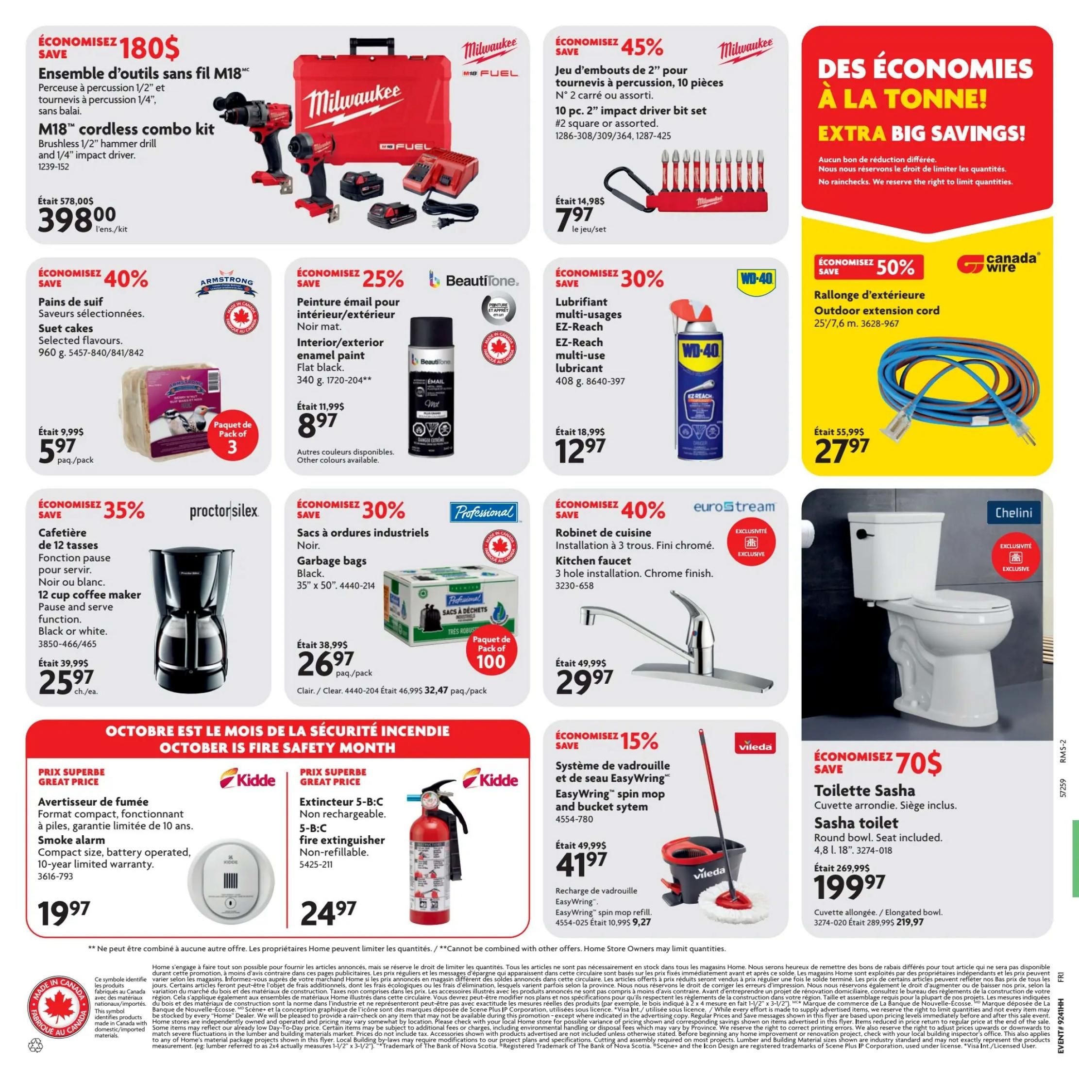 Home Hardware (QC) Flyer October 8 to 21