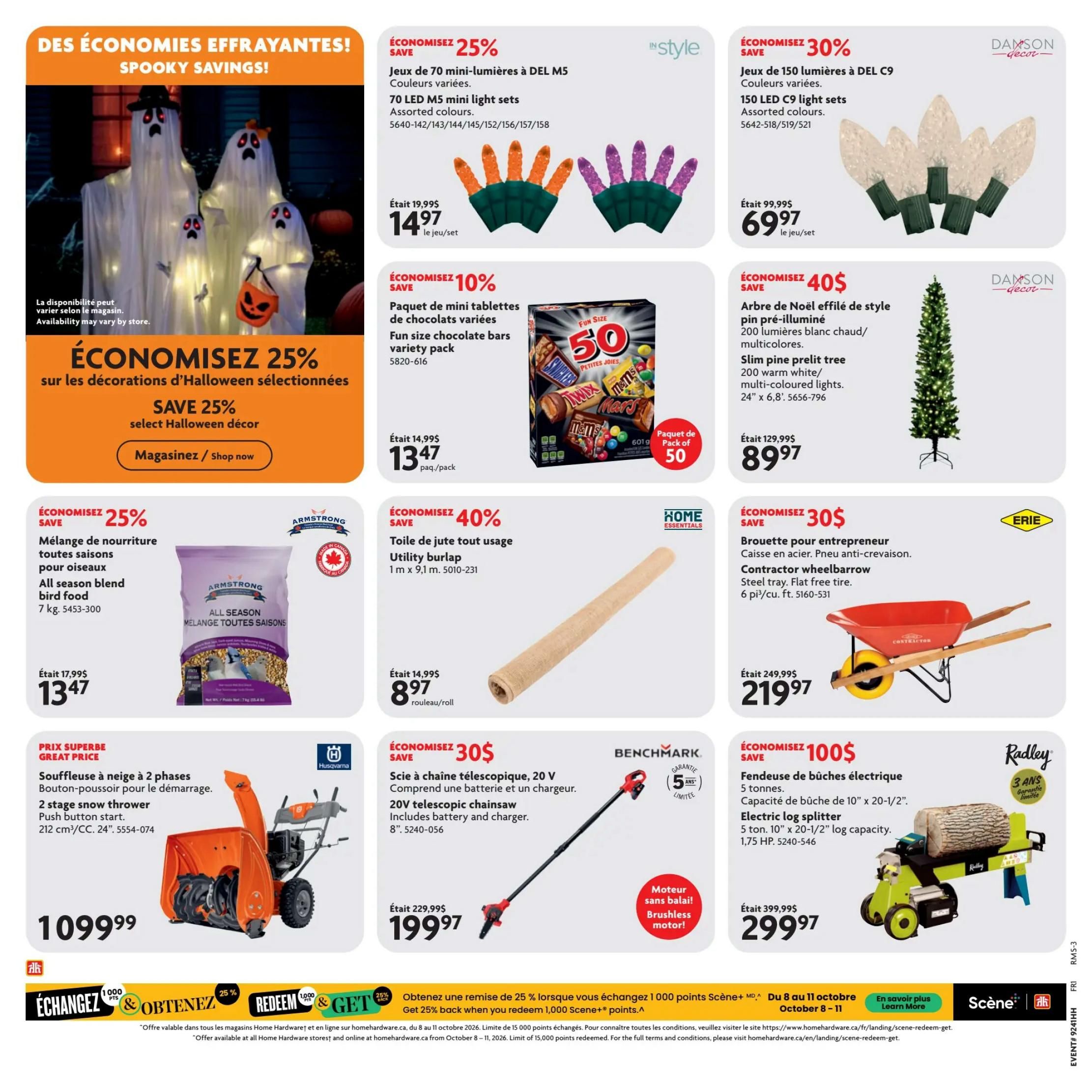 Home Hardware (QC) Flyer October 8 to 21