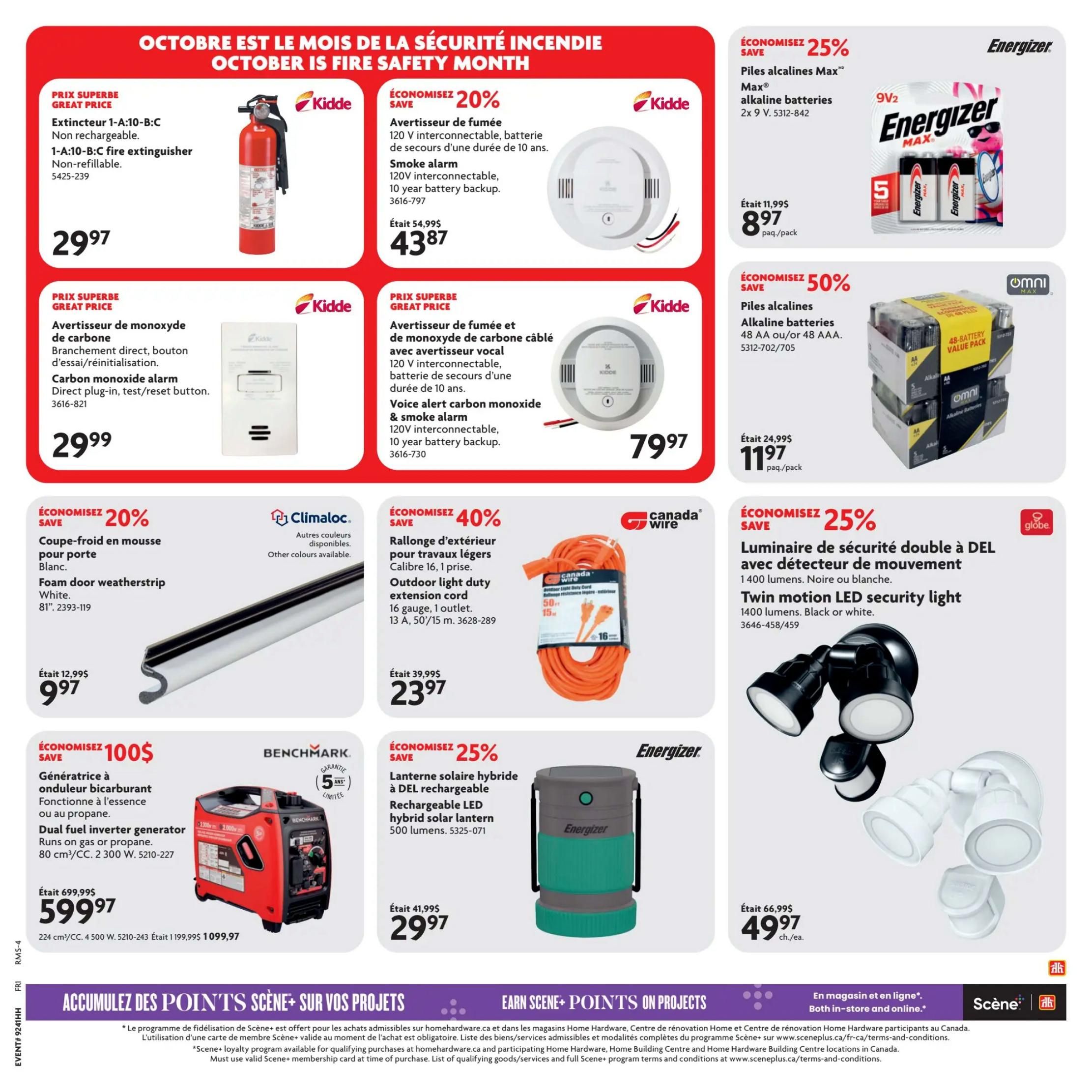 Home Hardware (QC) Flyer October 8 to 21