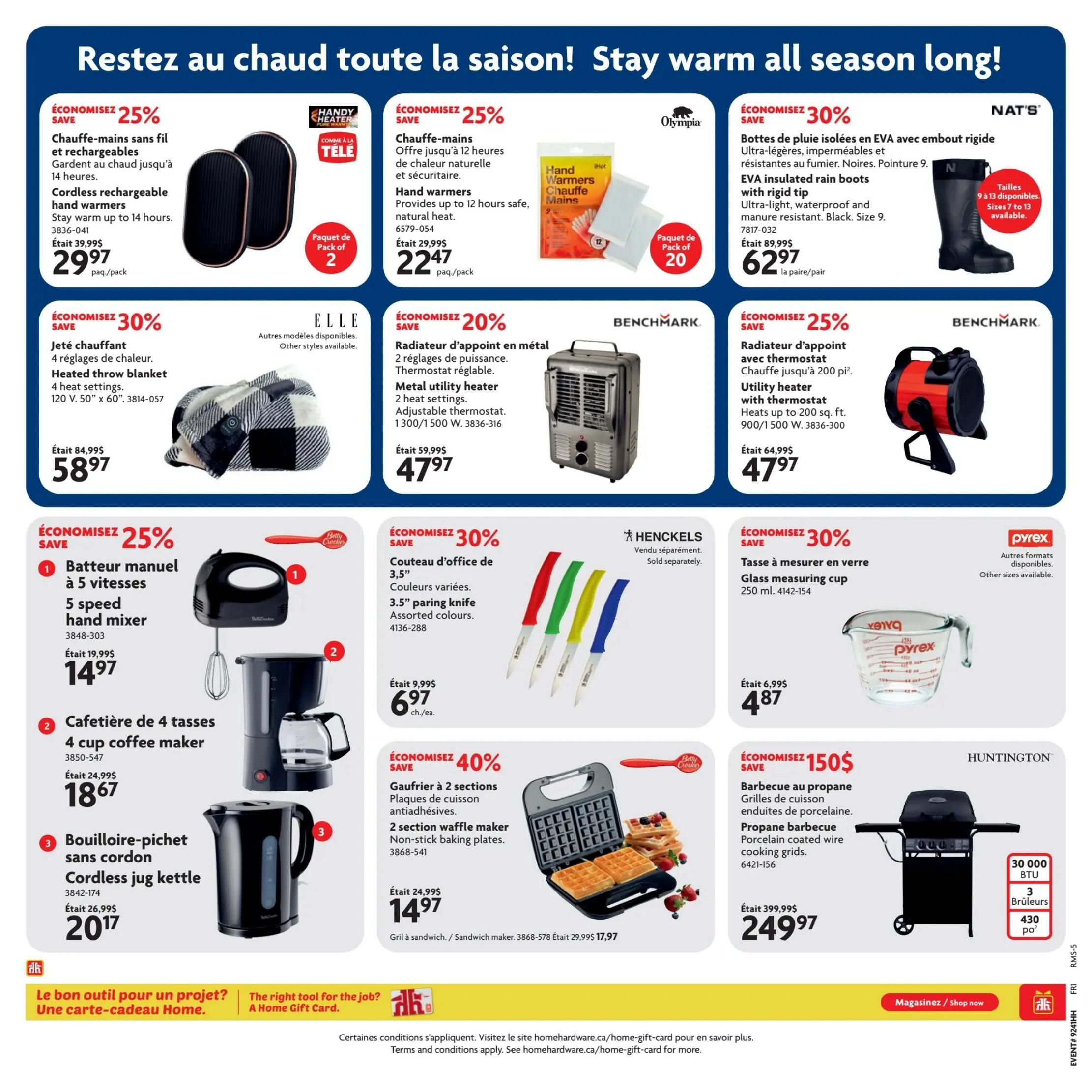 Home Hardware (QC) Flyer October 8 to 21