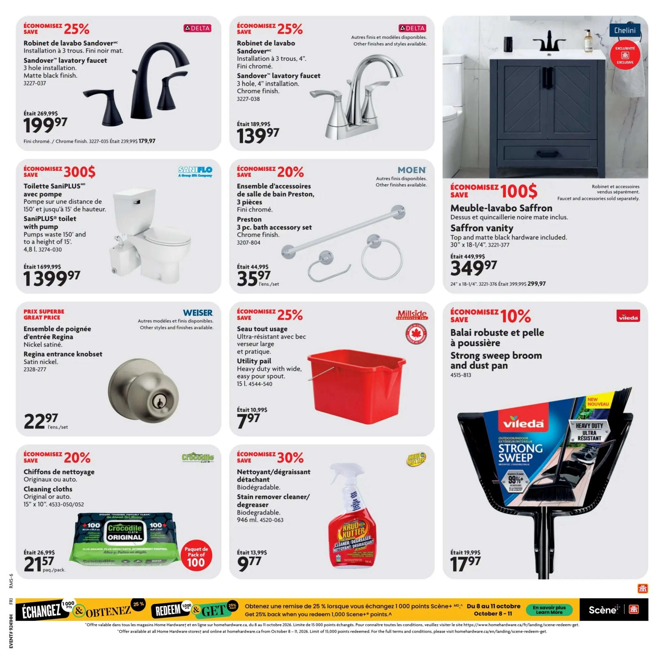 Home Hardware (QC) Flyer October 8 to 21