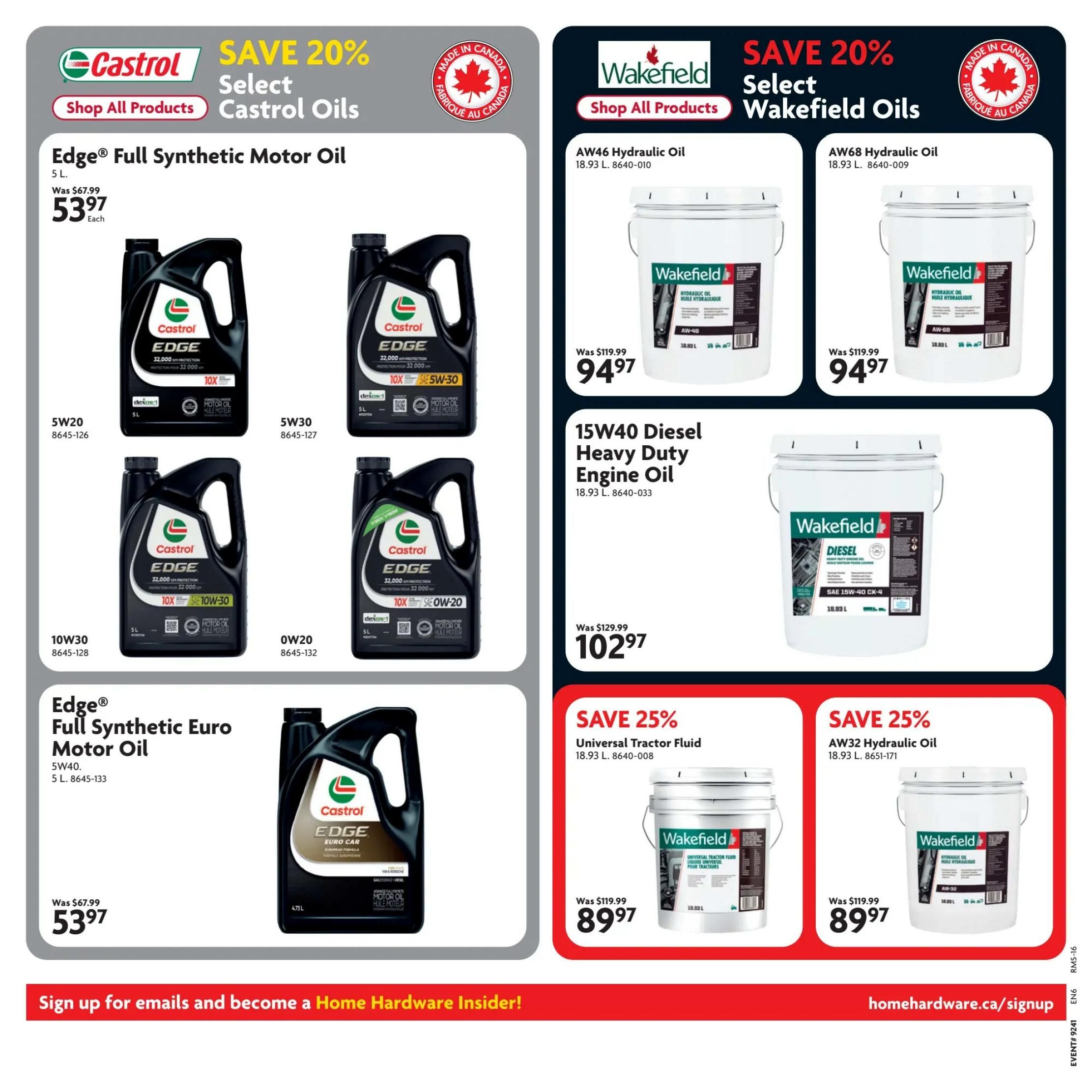 Home Hardware (ON) Flyer October 8 to 21