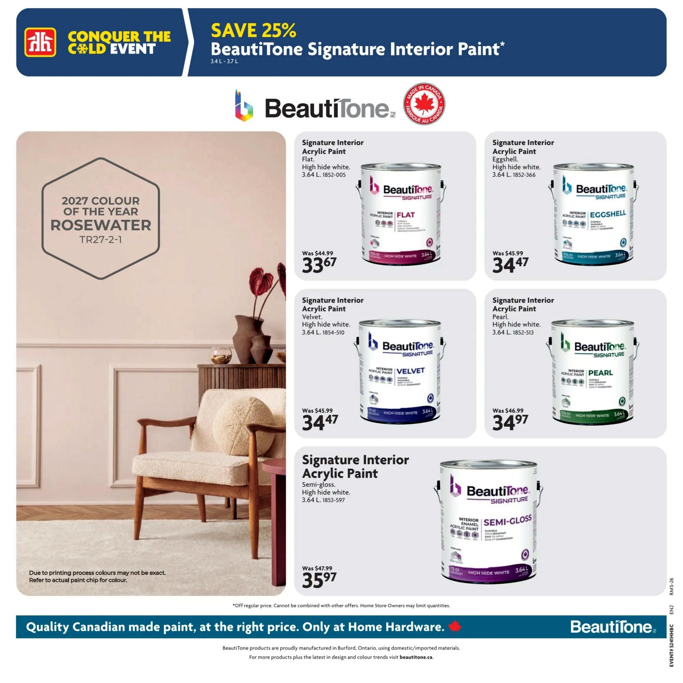 Home Hardware (Atlantic) Flyer October 8 to 21