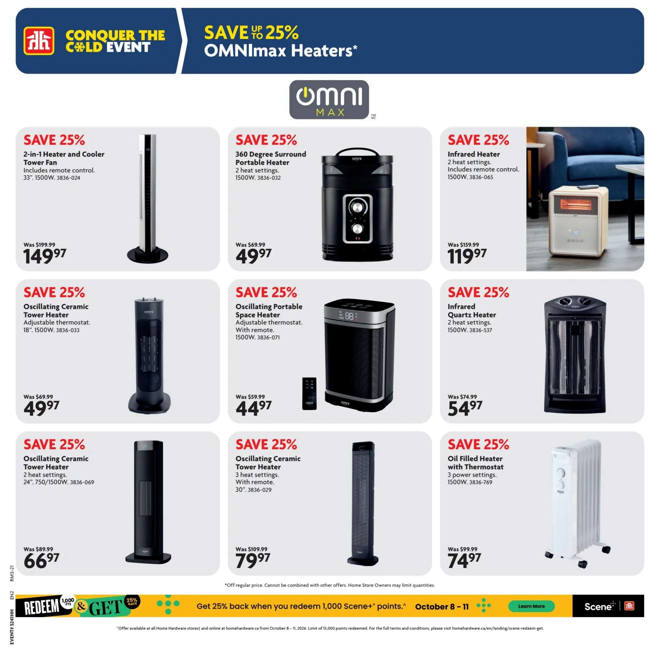 Home Hardware (Atlantic) Flyer October 8 to 21
