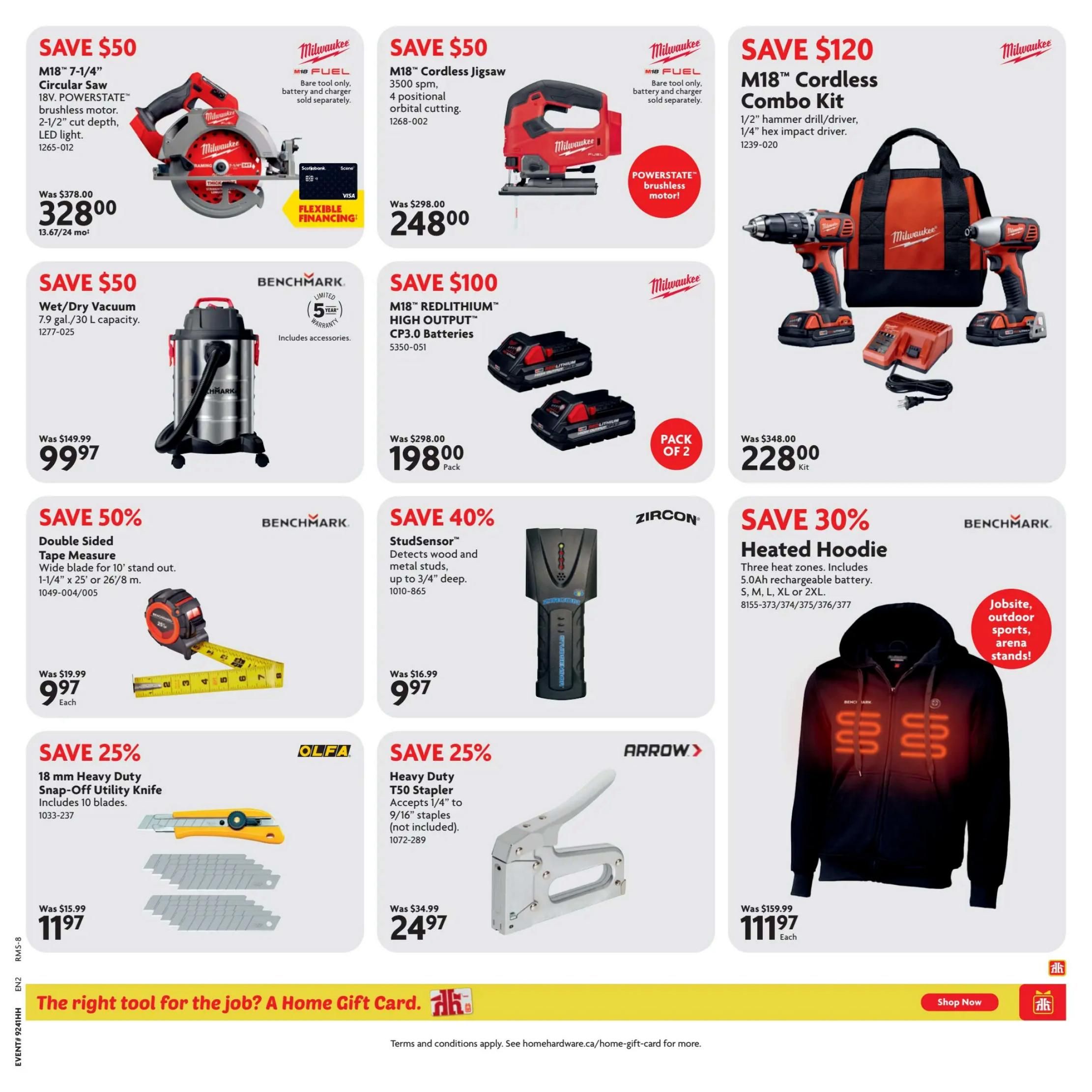 Home Hardware (Atlantic) Flyer October 8 to 21