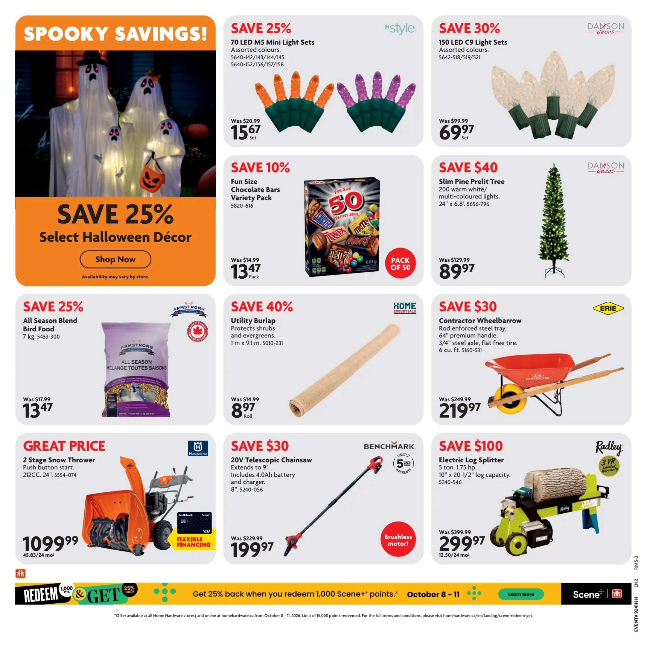 Home Hardware (Atlantic) Flyer October 8 to 21