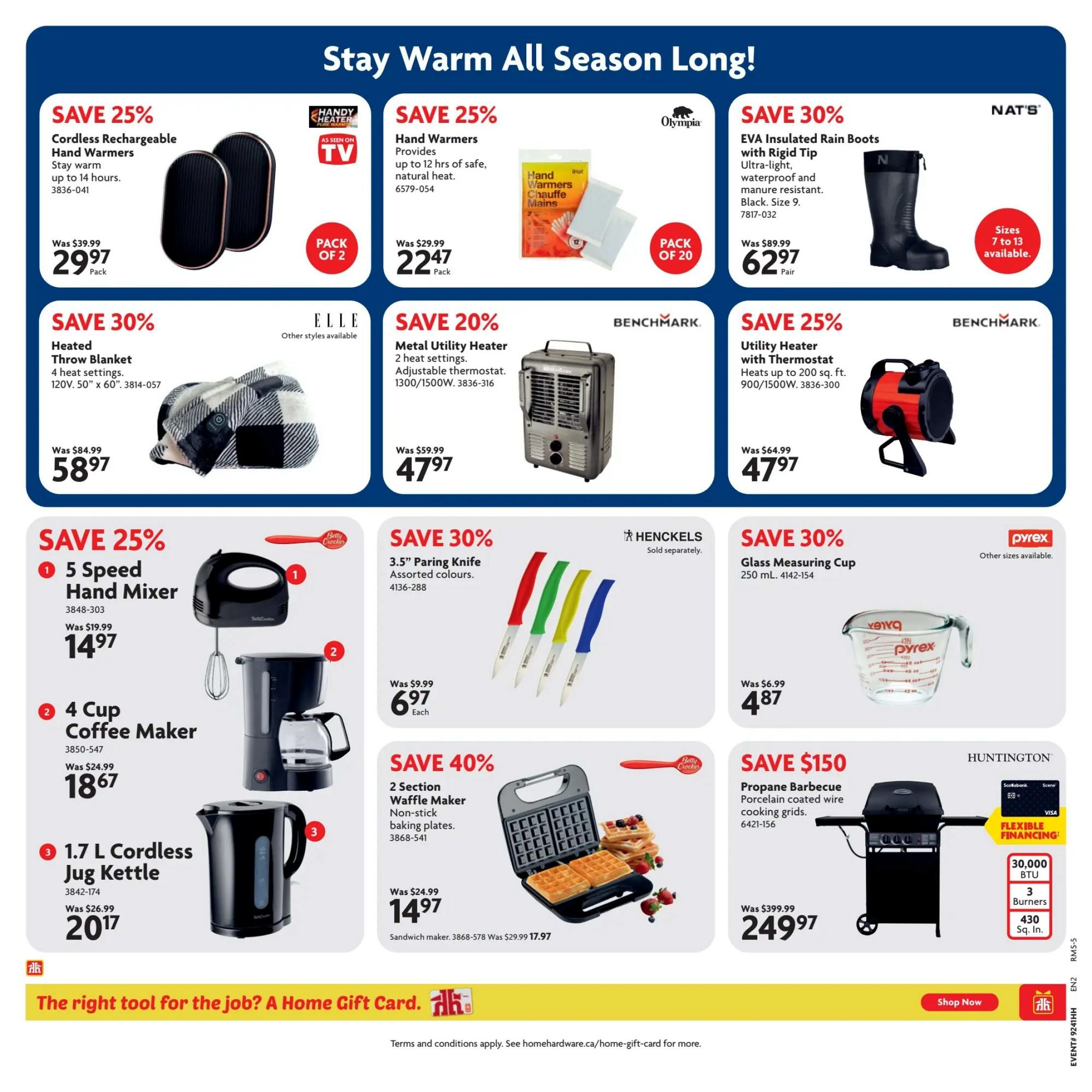 Home Hardware (Atlantic) Flyer October 8 to 21