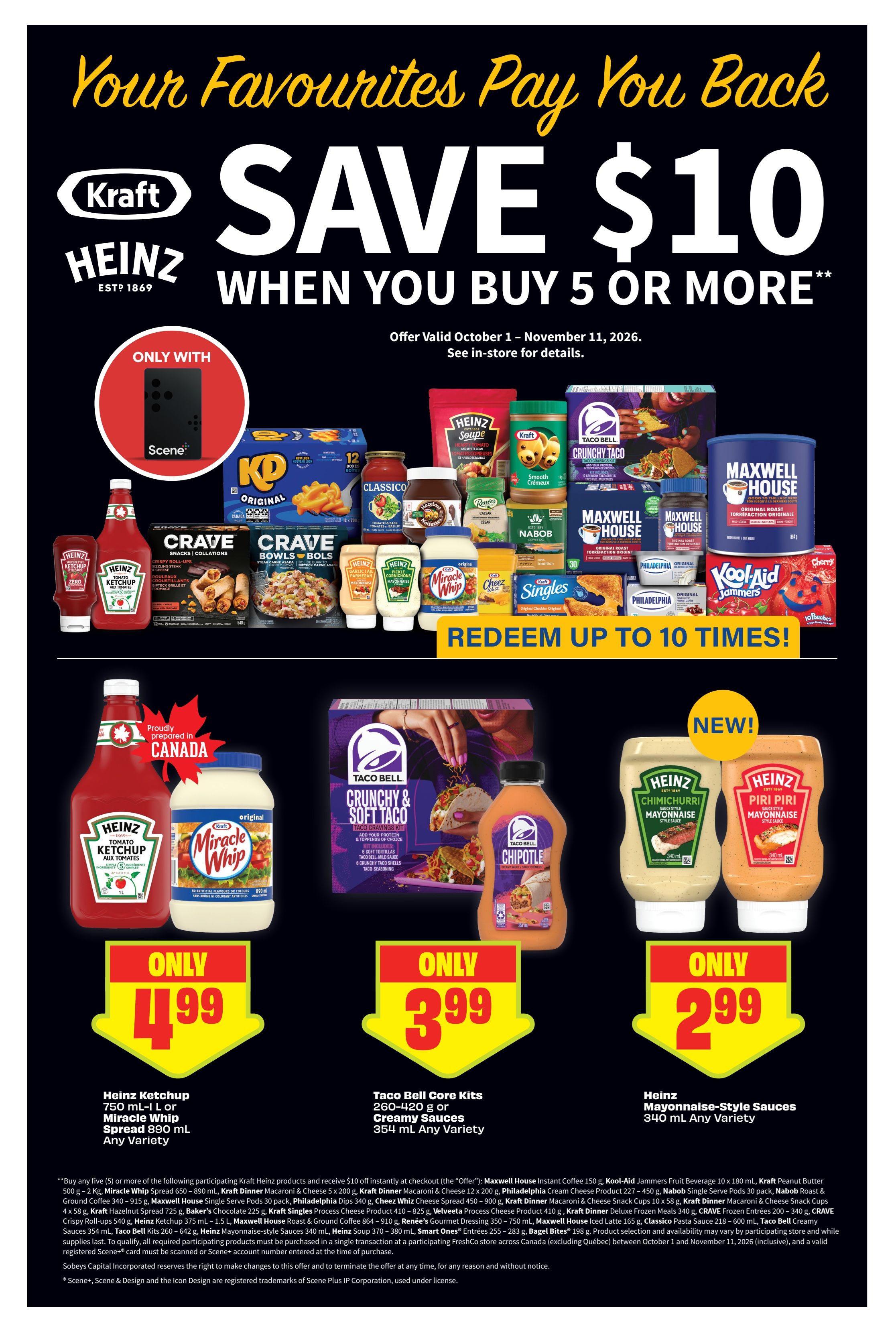 FreshCo (West) Flyer October 8 to 14