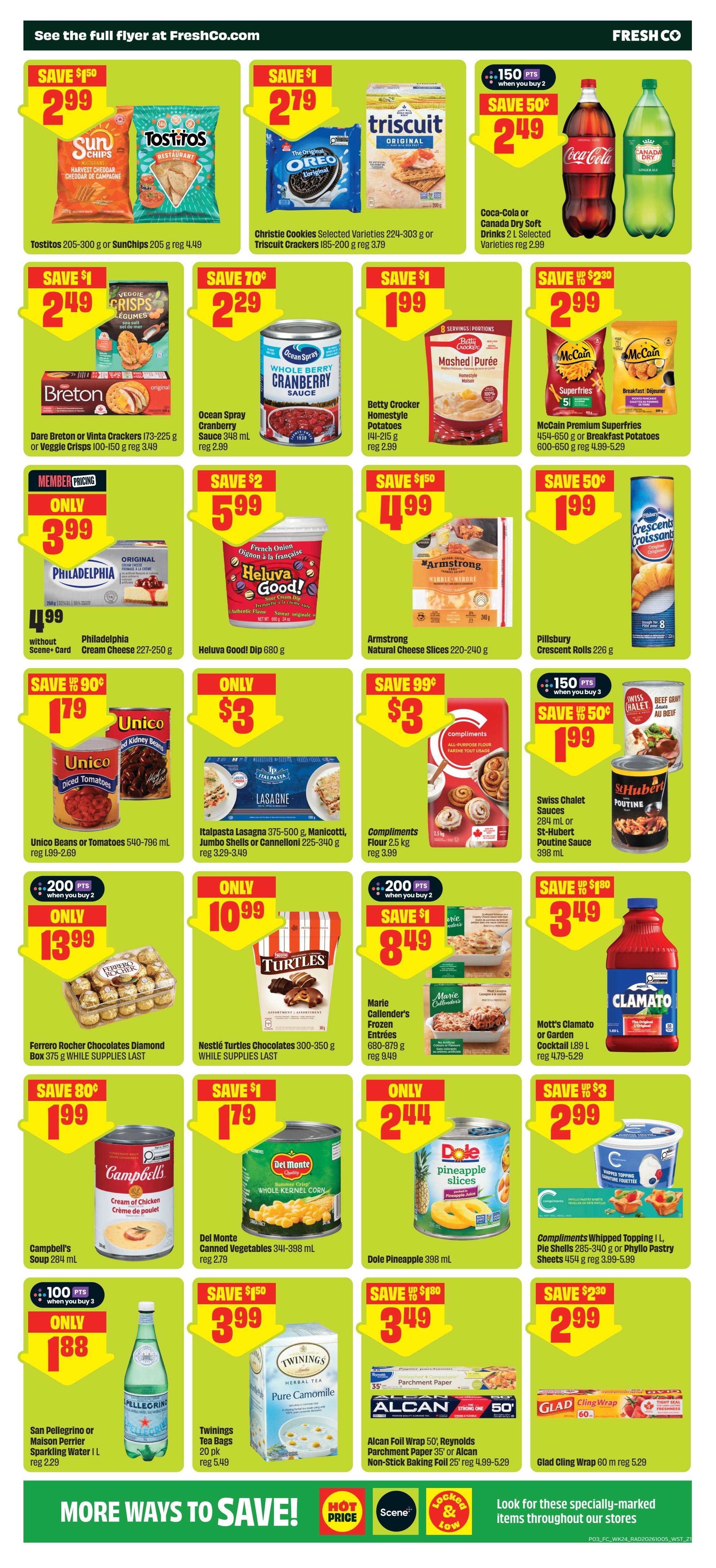 FreshCo (West) Flyer October 8 to 14