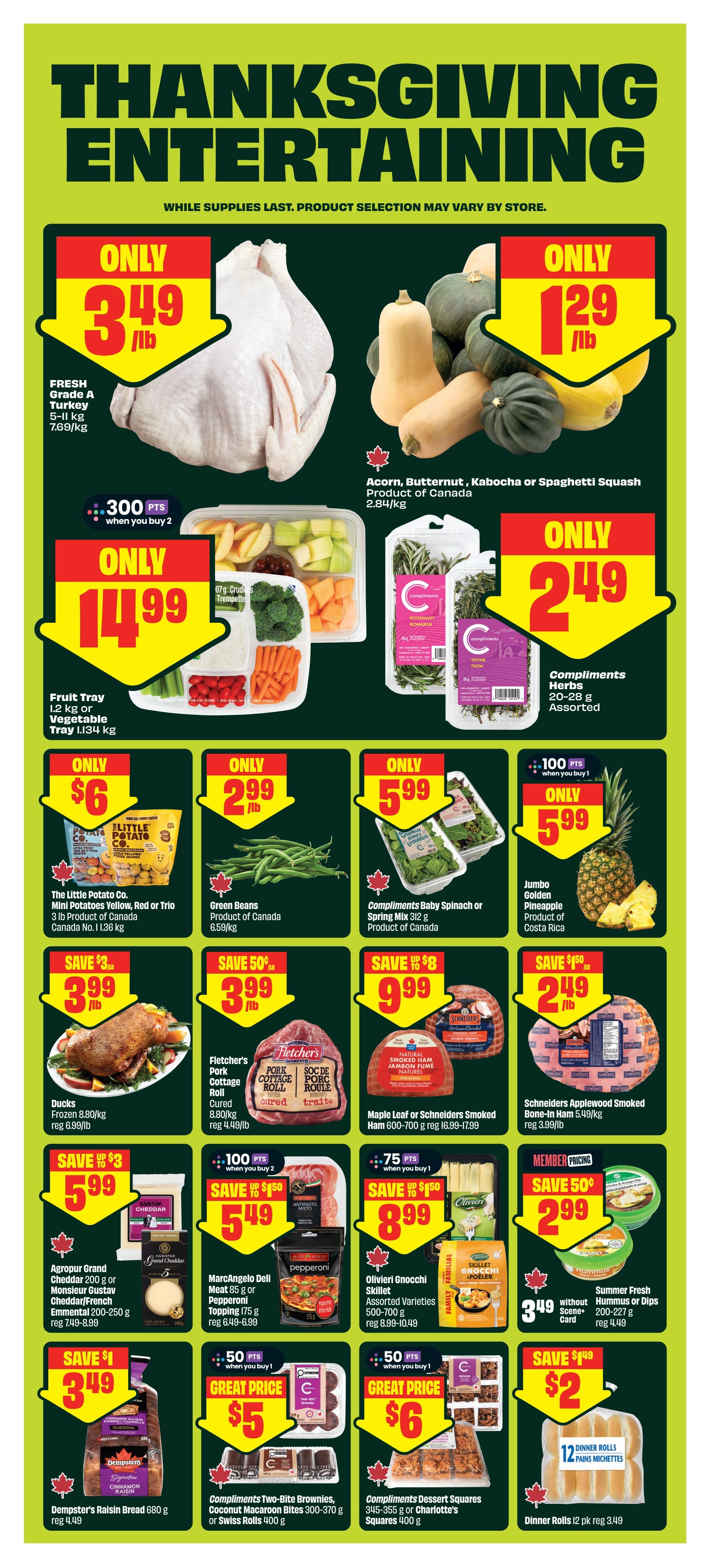 FreshCo (West) Flyer October 8 to 14