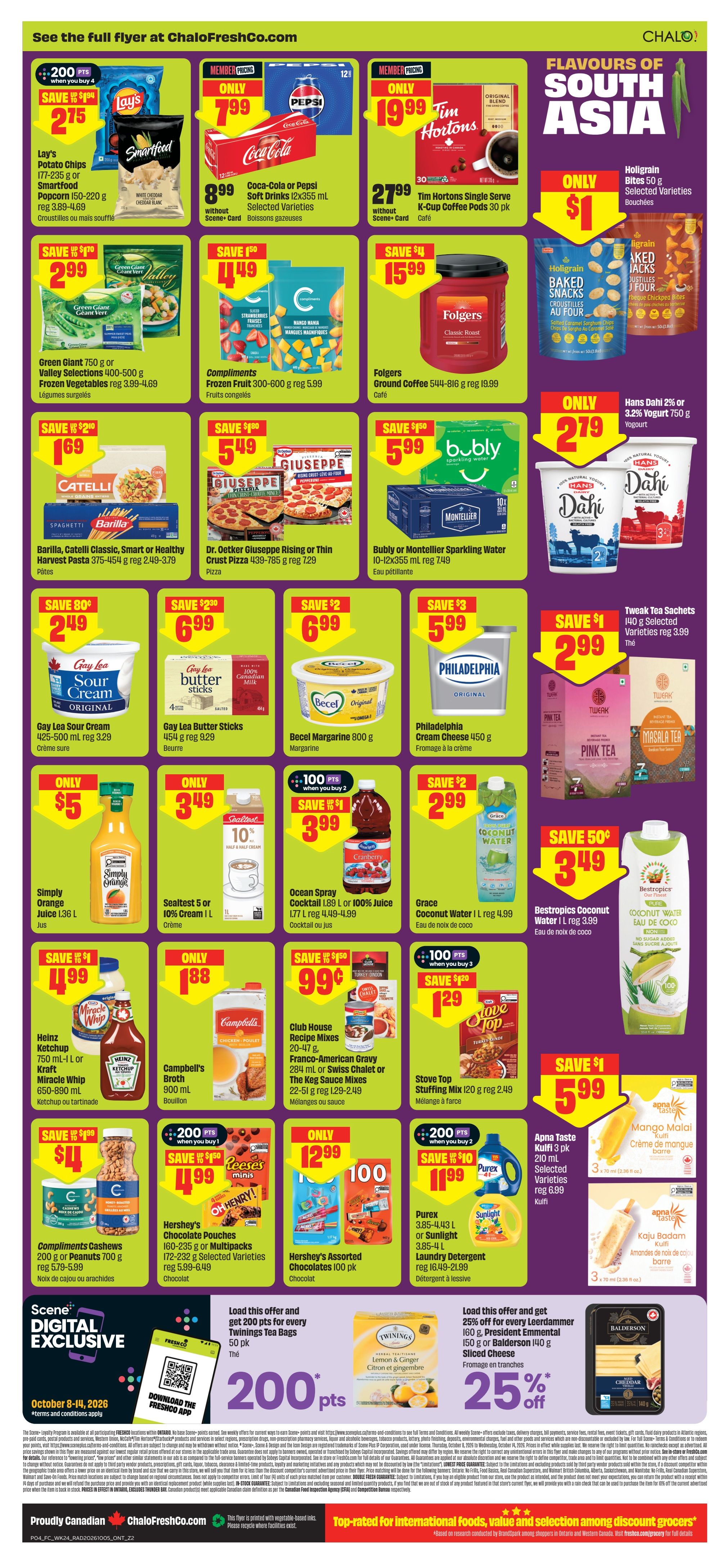 Chalo! FreshCo (ON) Flyer October 8 to 14