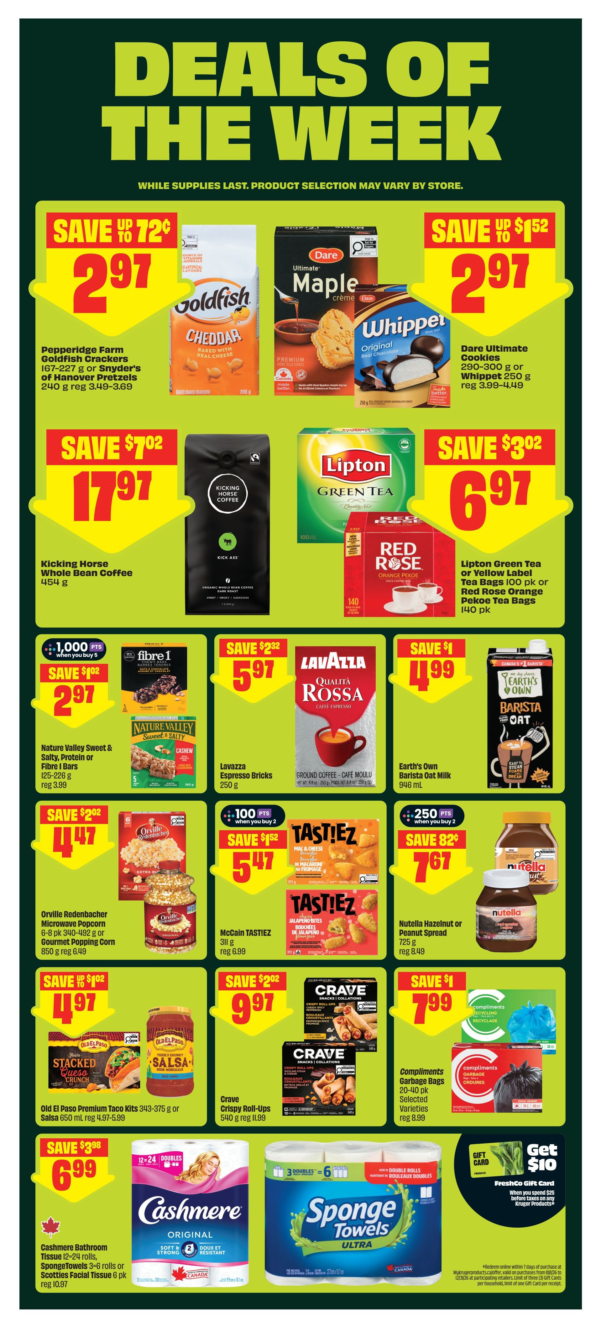 FreshCo (Atlantic) Flyer October 8 to 14