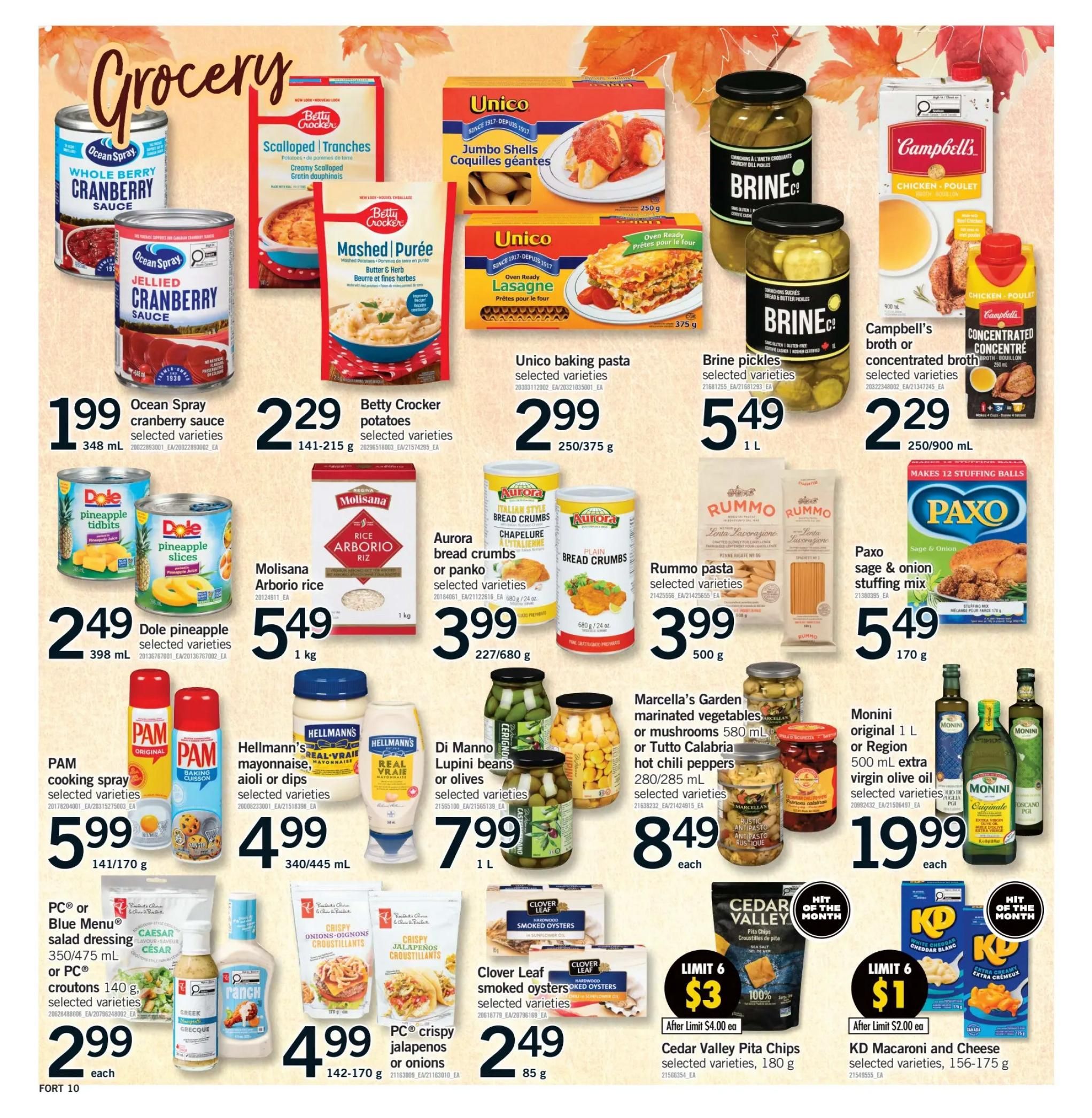 Fortinos Flyer October 8 to 11