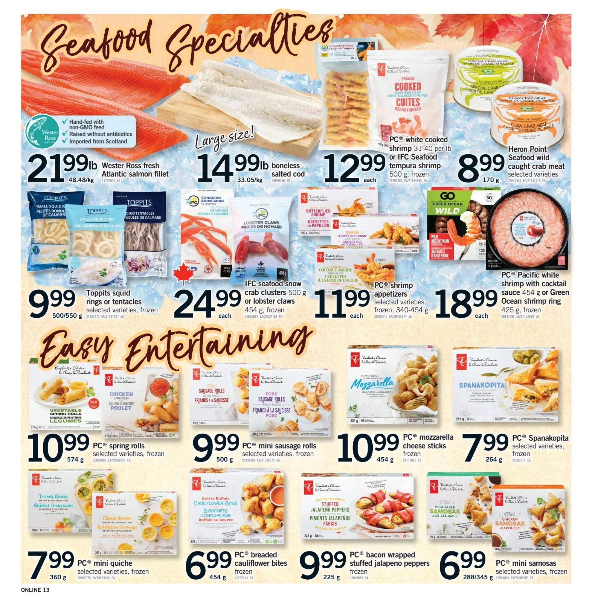 Fortinos Flyer October 8 to 11