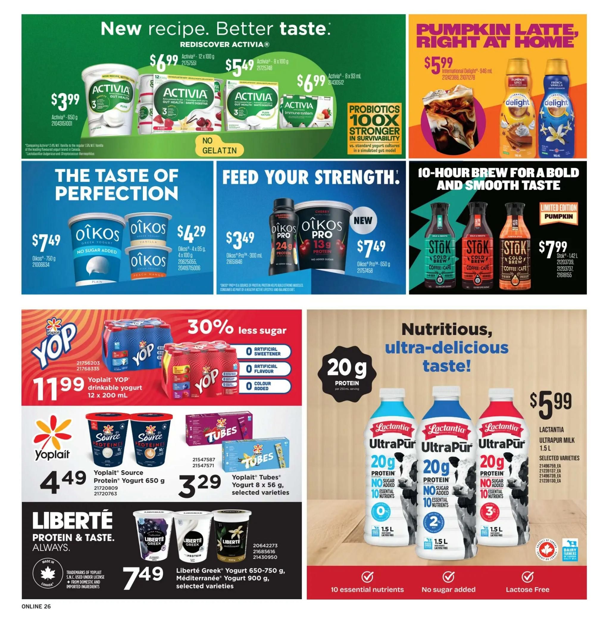 Fortinos Flyer October 8 to 11