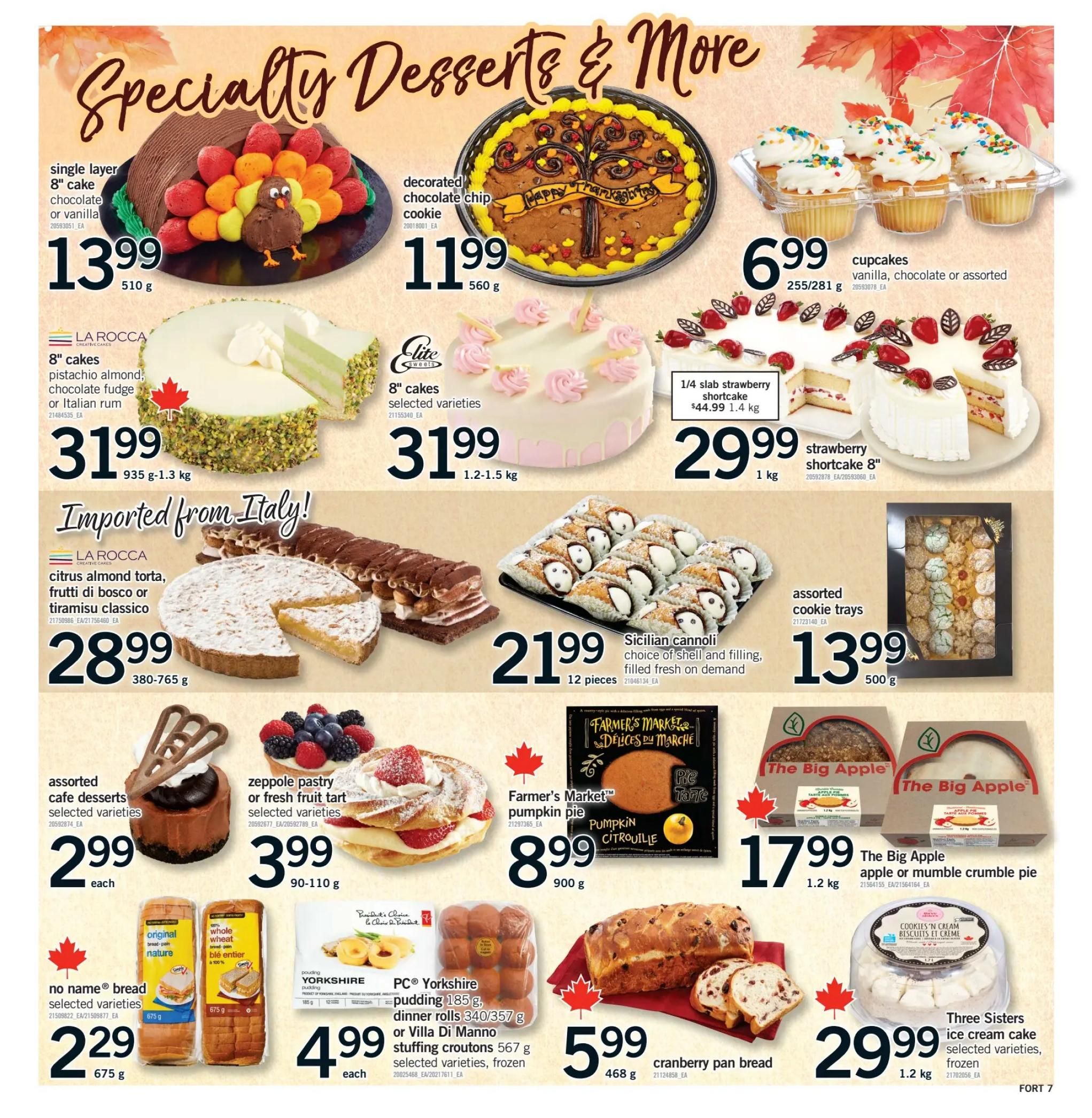 Fortinos Flyer October 8 to 11
