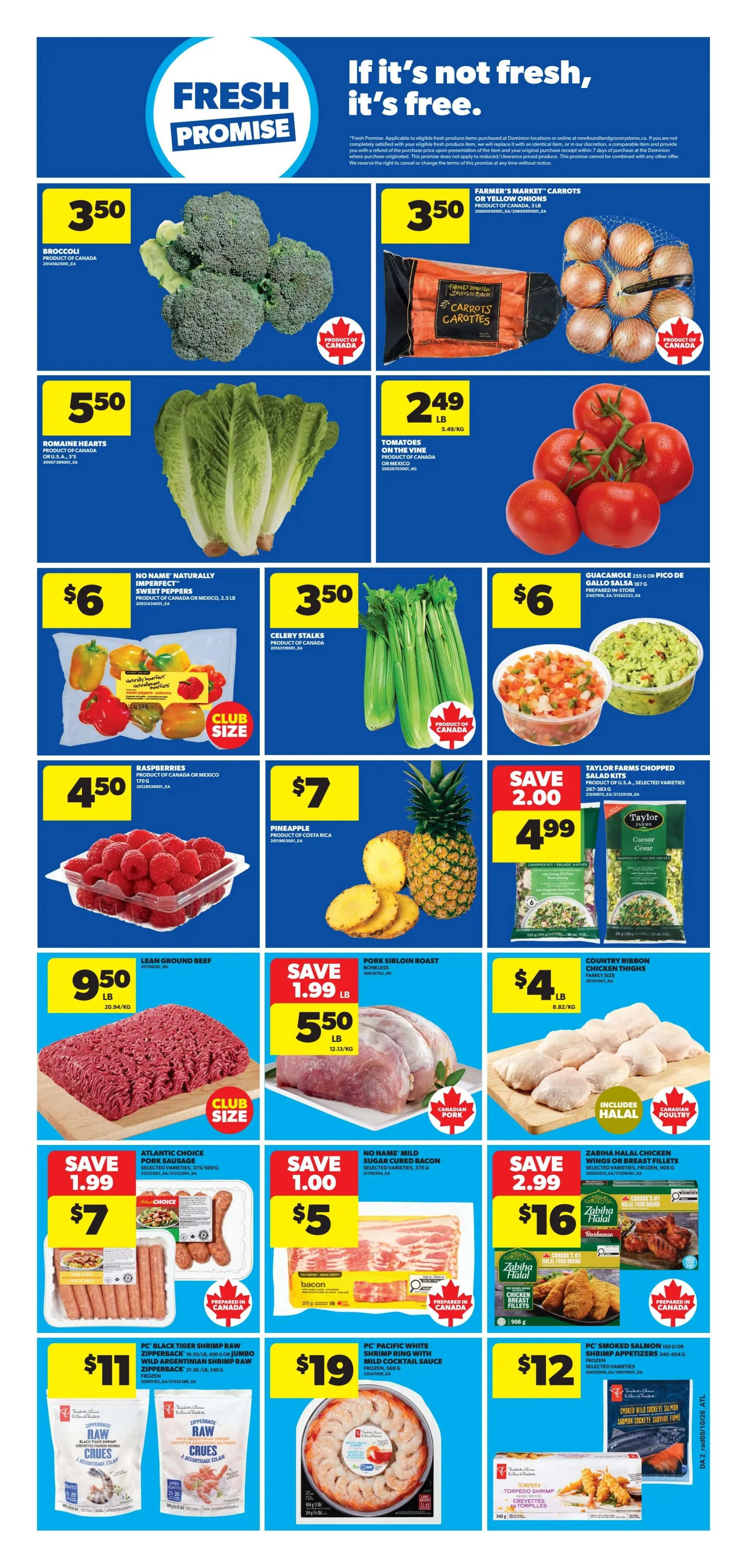 Dominion Flyer October 8 to 14