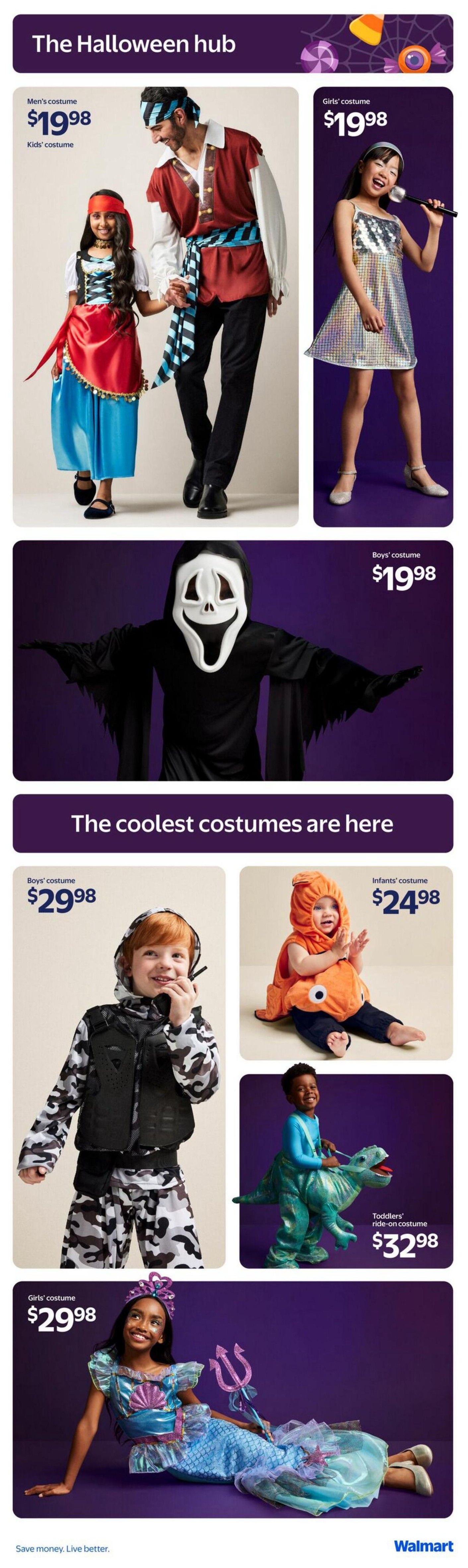 Walmart Halloween Hub Flyer October 1 to 31