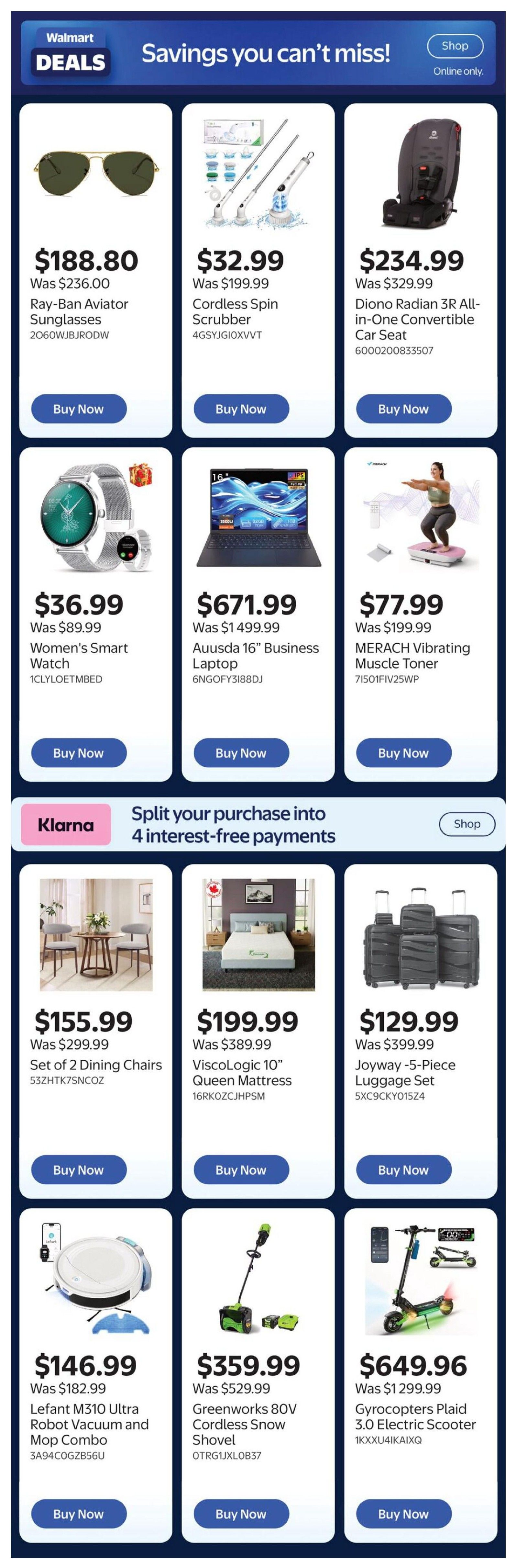 Walmart (West) Flyer October 8 to 14
