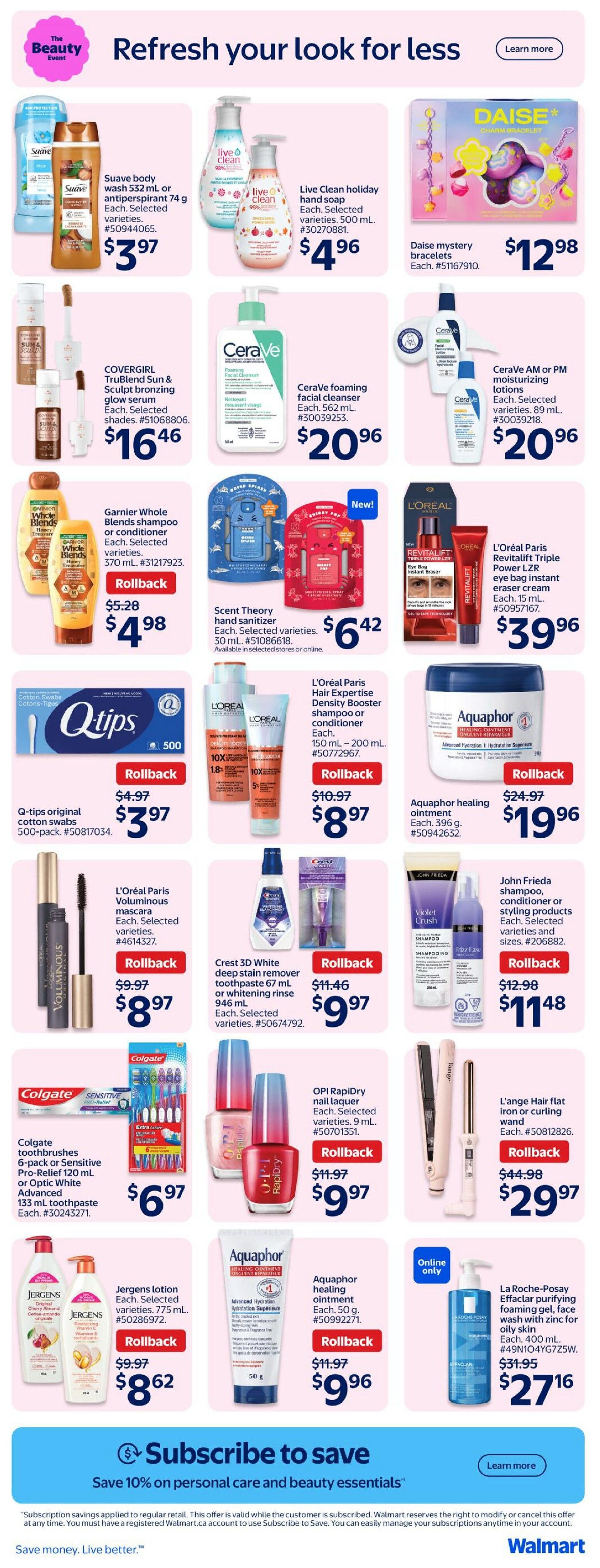 Walmart (West) Flyer October 8 to 14