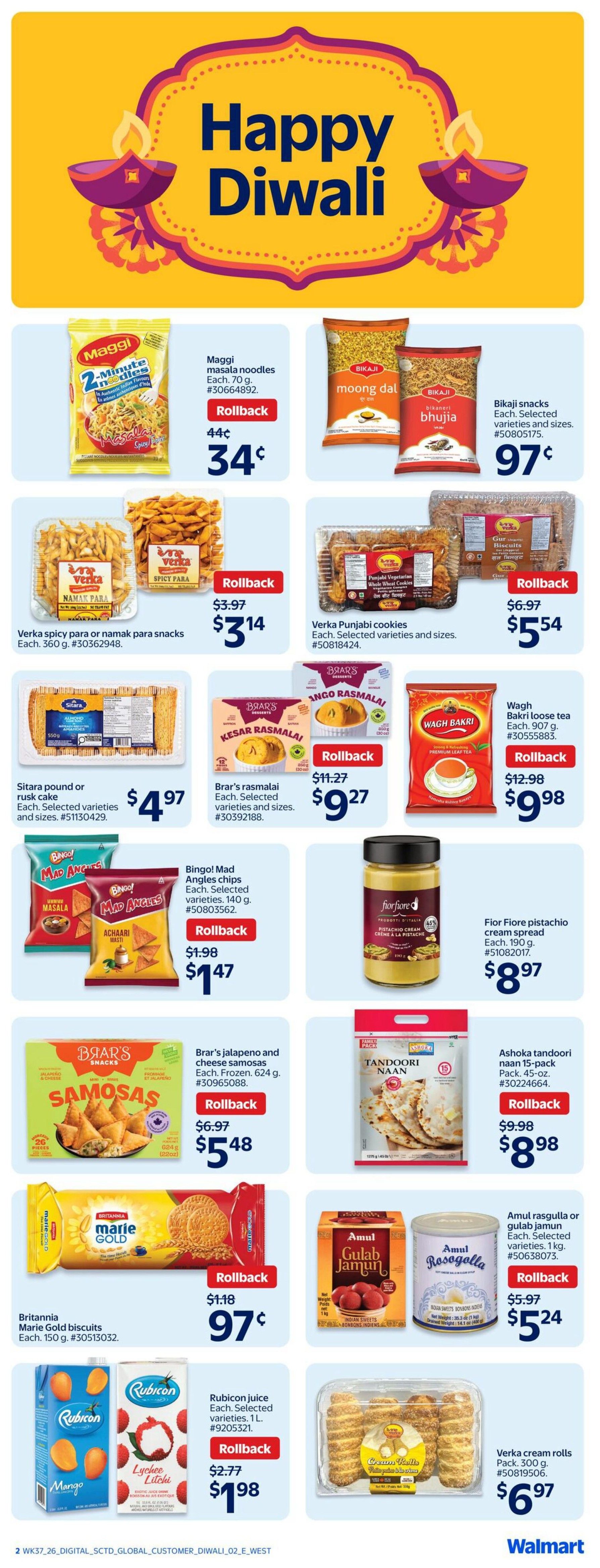 Walmart (West) Flyer October 8 to 14