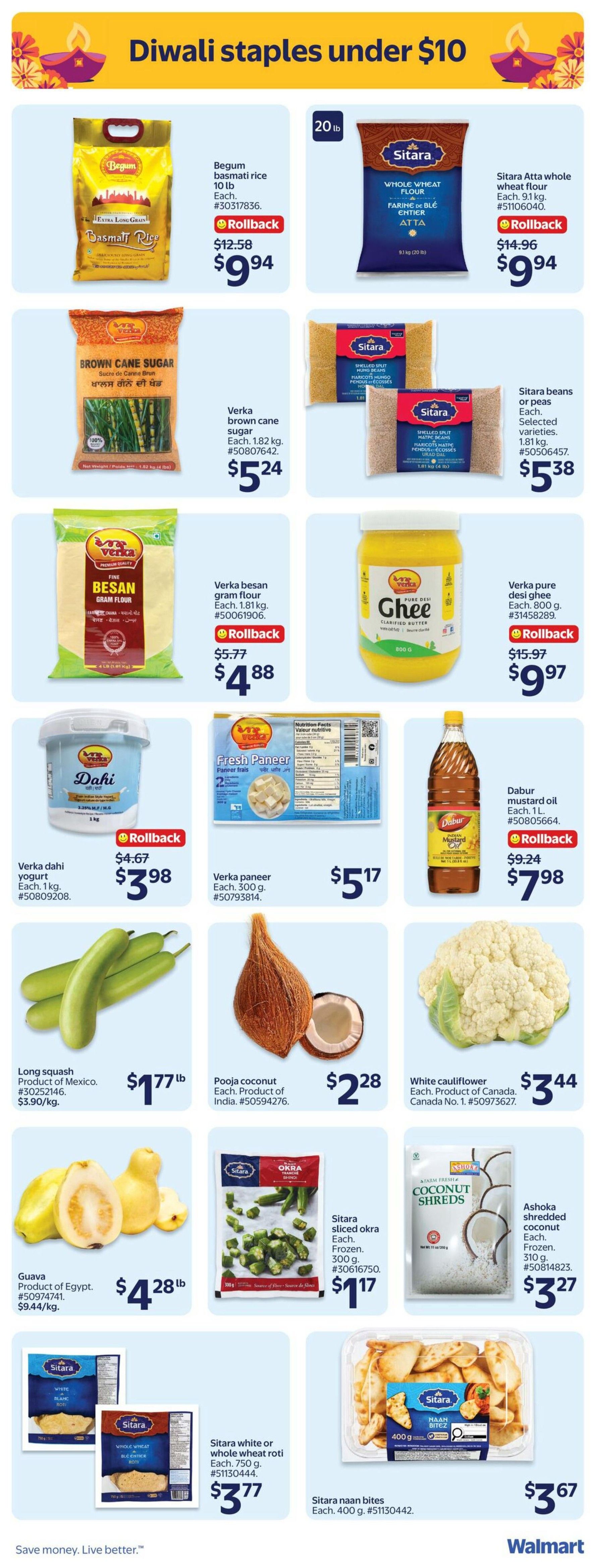 Walmart (West) Flyer October 8 to 14
