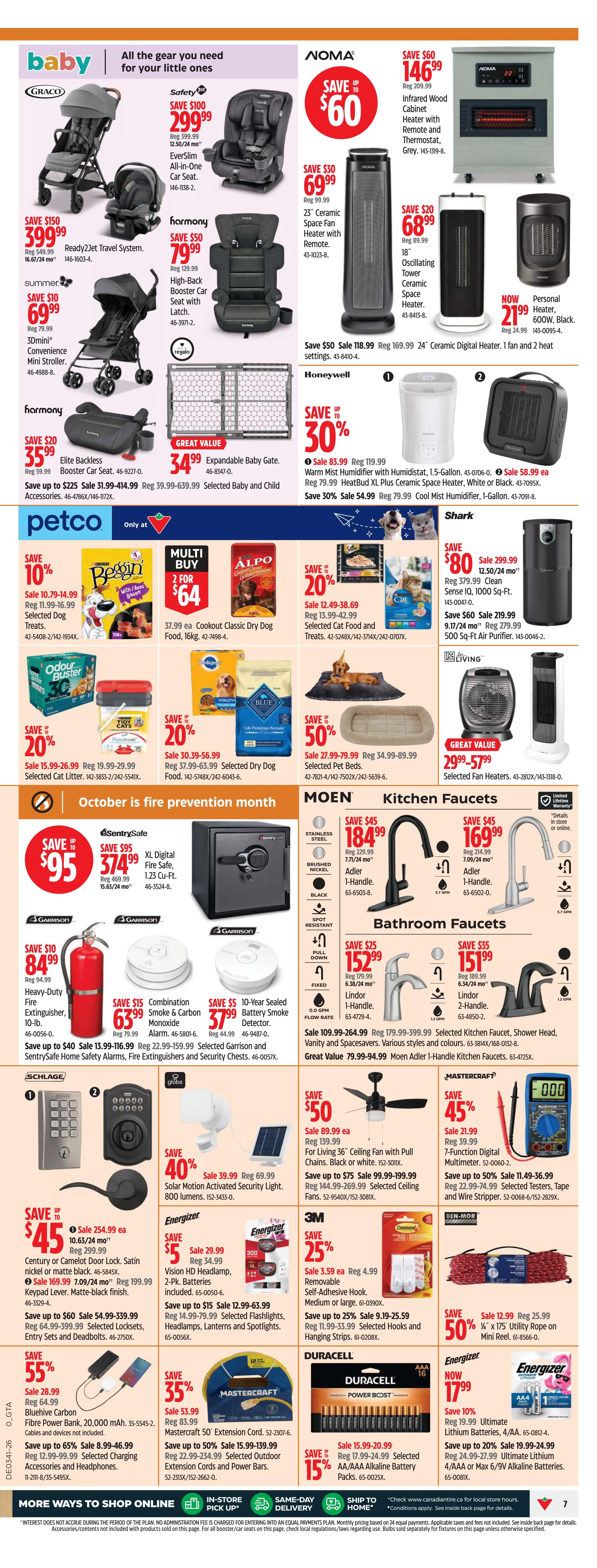 Canadian Tire (ON) Flyer October 9 to 15