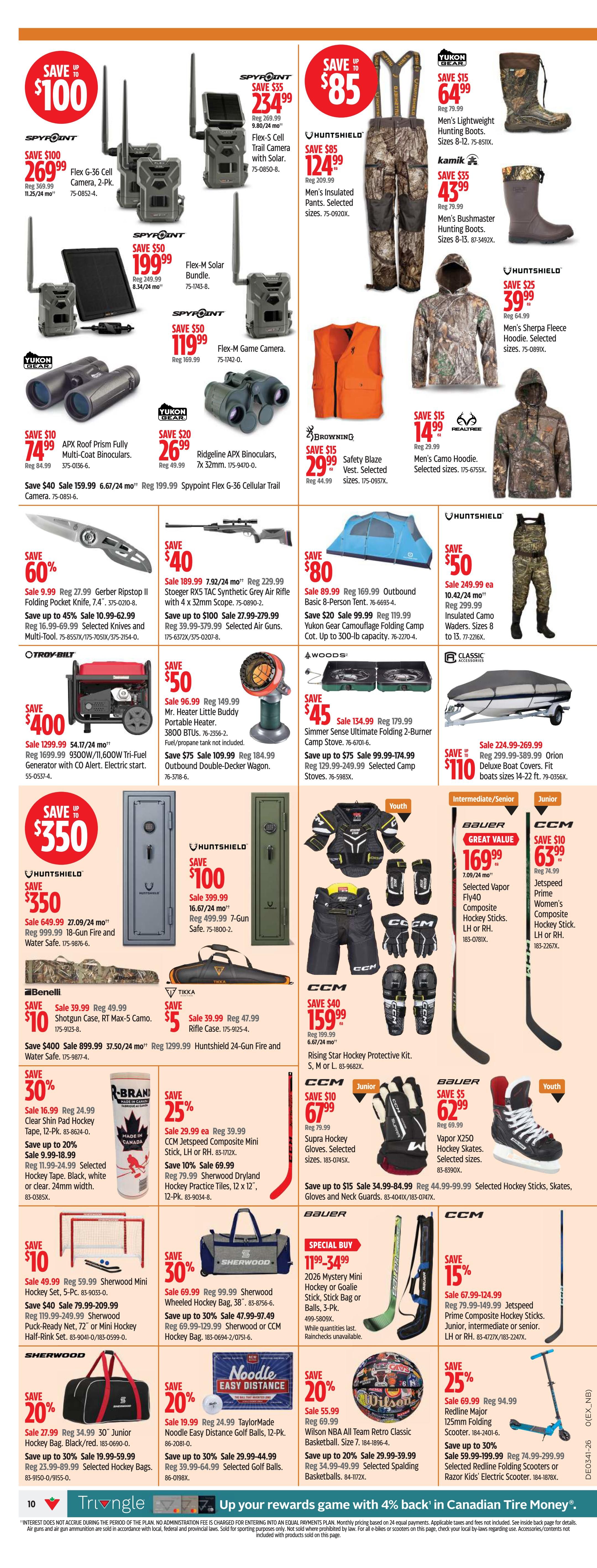 Canadian Tire (West) Flyer October 9 to 15