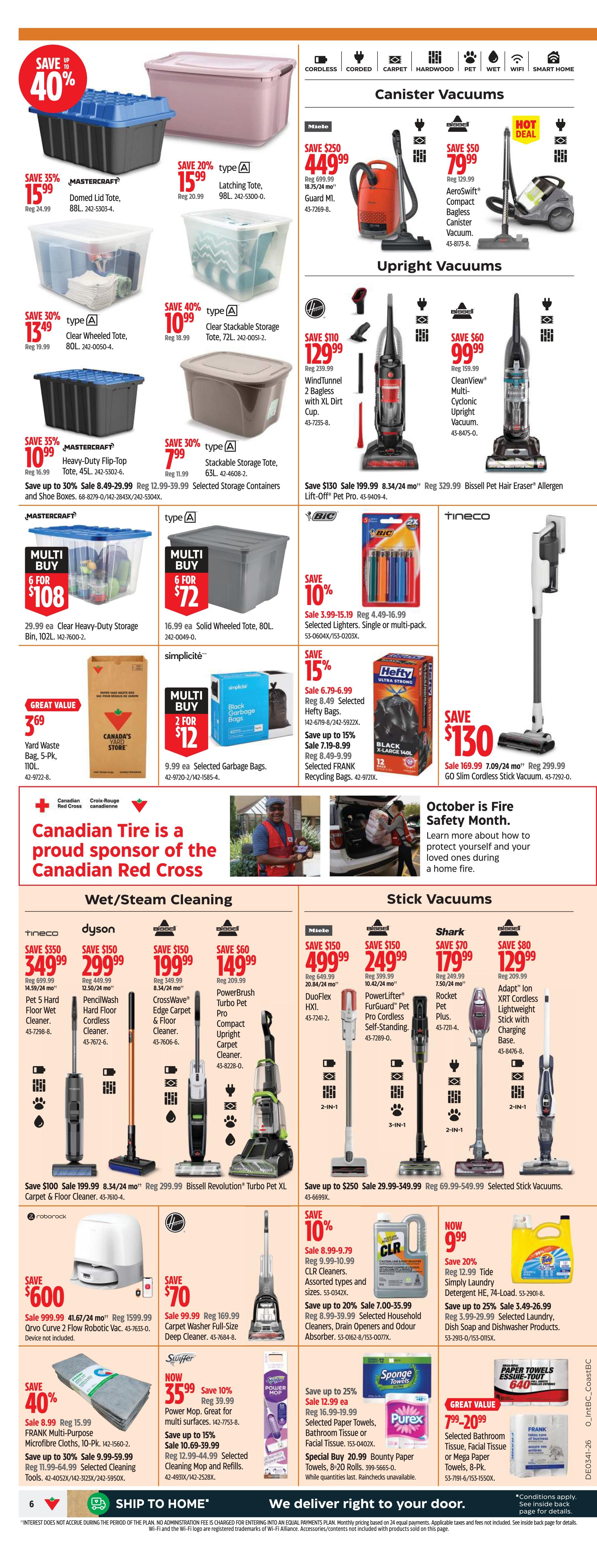 Canadian Tire (West) Flyer October 9 to 15