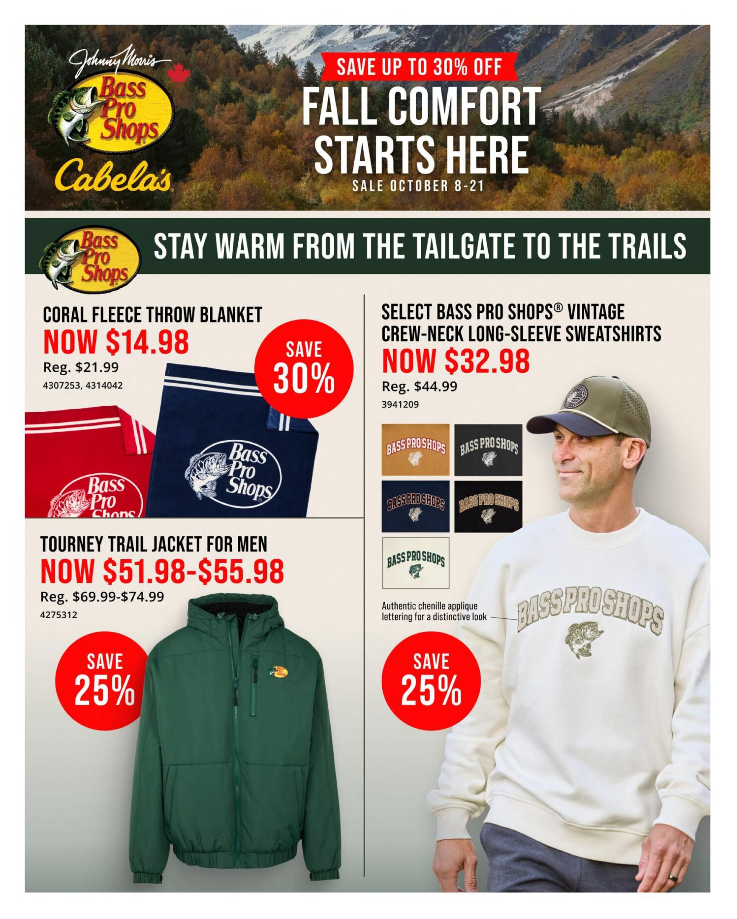 Cabela's Flyer October 8 to 21