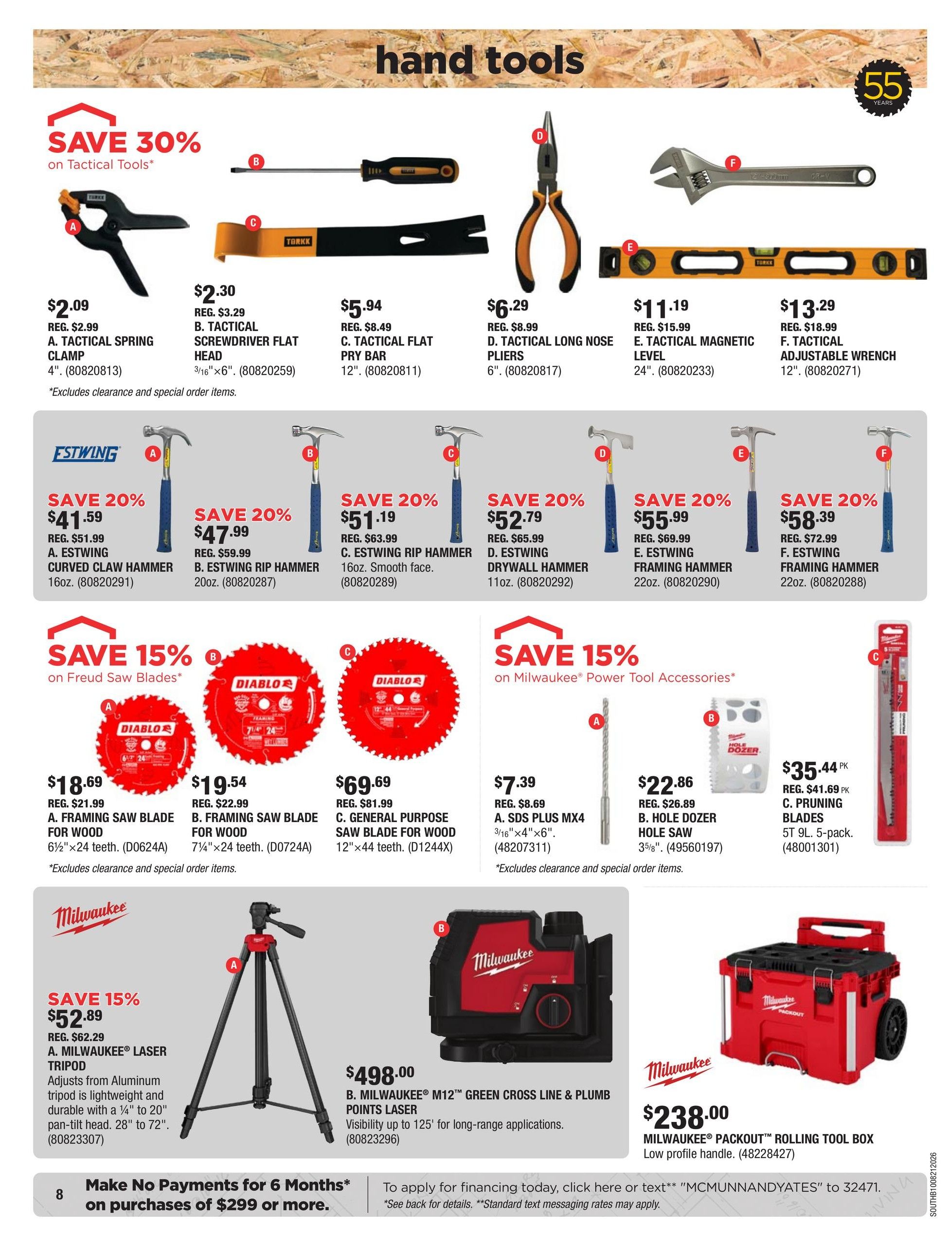 McMunn & Yates Building Supplies Flyer October 8 to 21