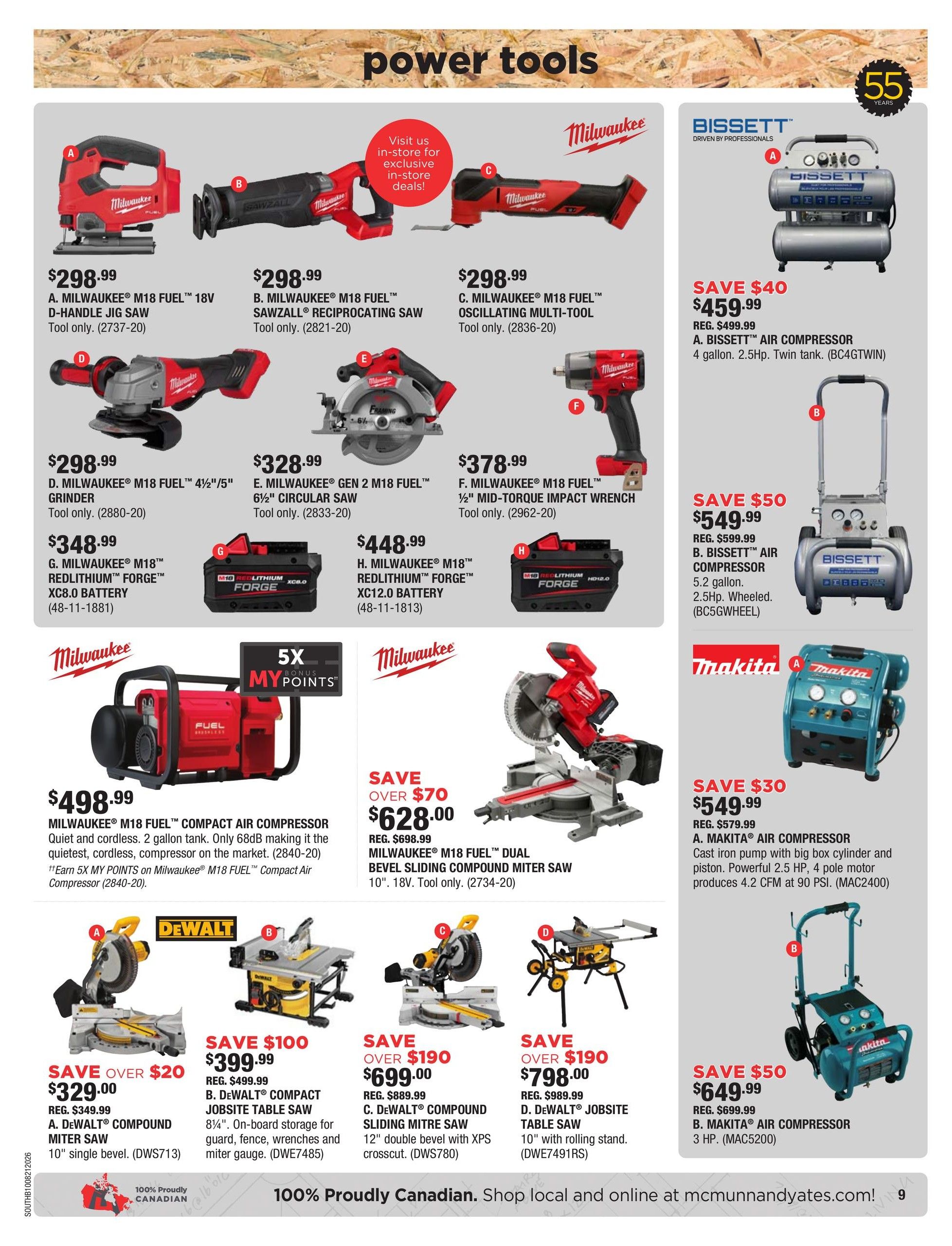 McMunn & Yates Building Supplies Flyer October 8 to 21