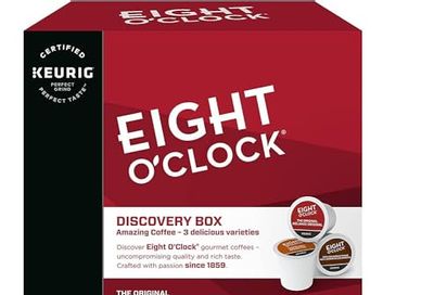Eight O'Clock Discovery Box K-Cup Coffee Pods, 40 Count For Keurig Coffee Makers (Pack of 1)